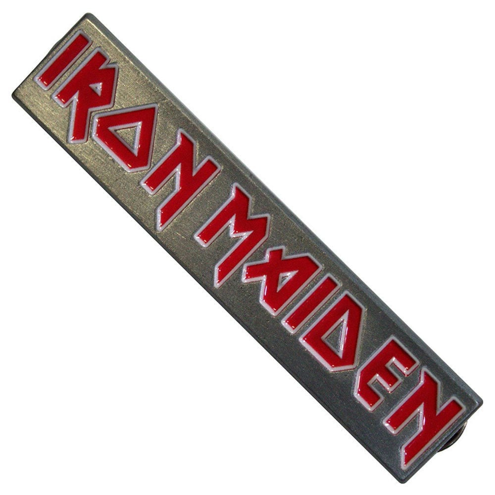 Paradiso Clothing Iron Maiden Band Logo Pin Badge