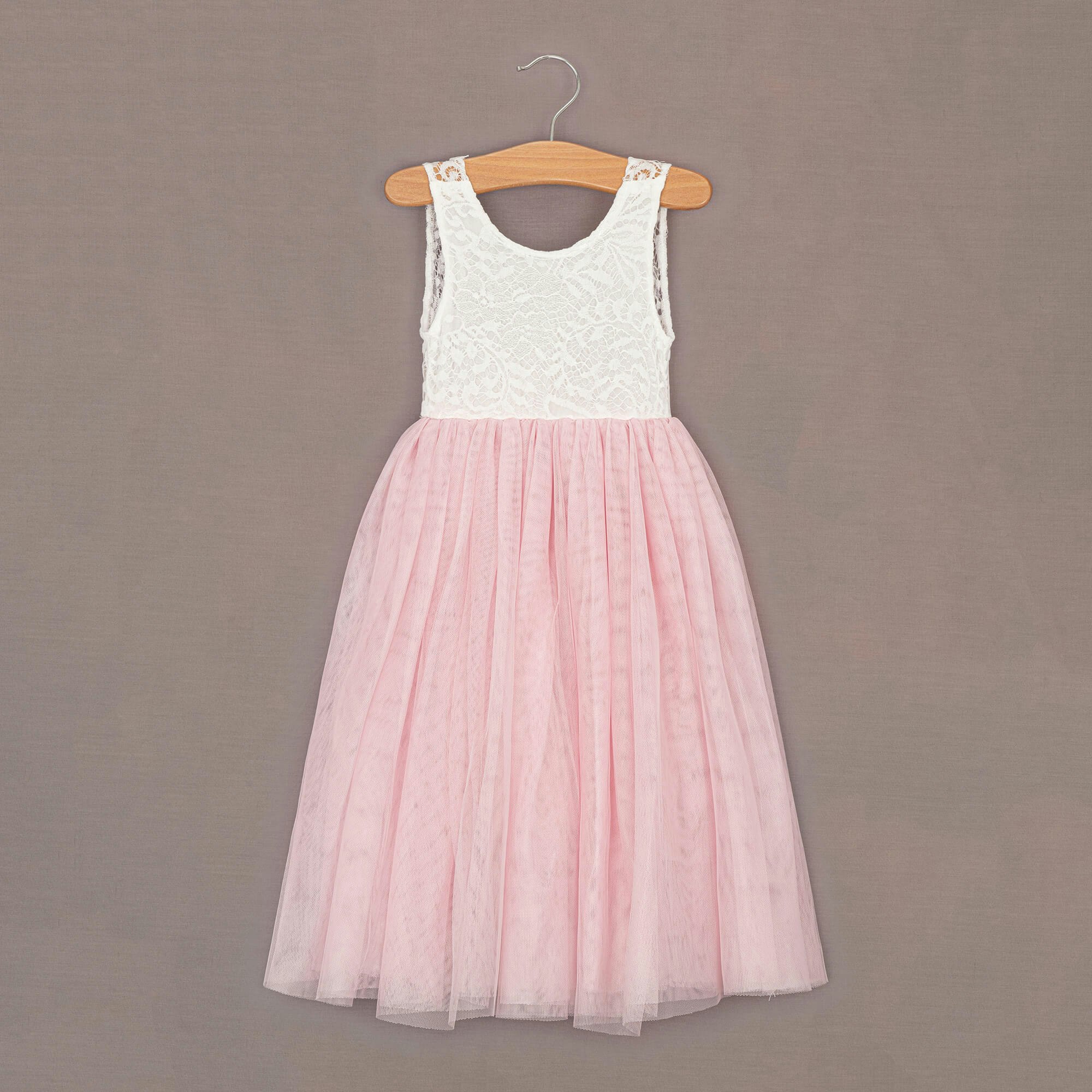 Uk Flower Girl Boutique Girls Pink Uk Flower Boutique Bohemian Classic Dress - Baby - 7/8 Years
