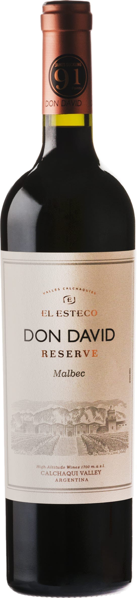 Various Wine Red El Esteco Don David Malbec 2024 75Cl - Pack Of 6