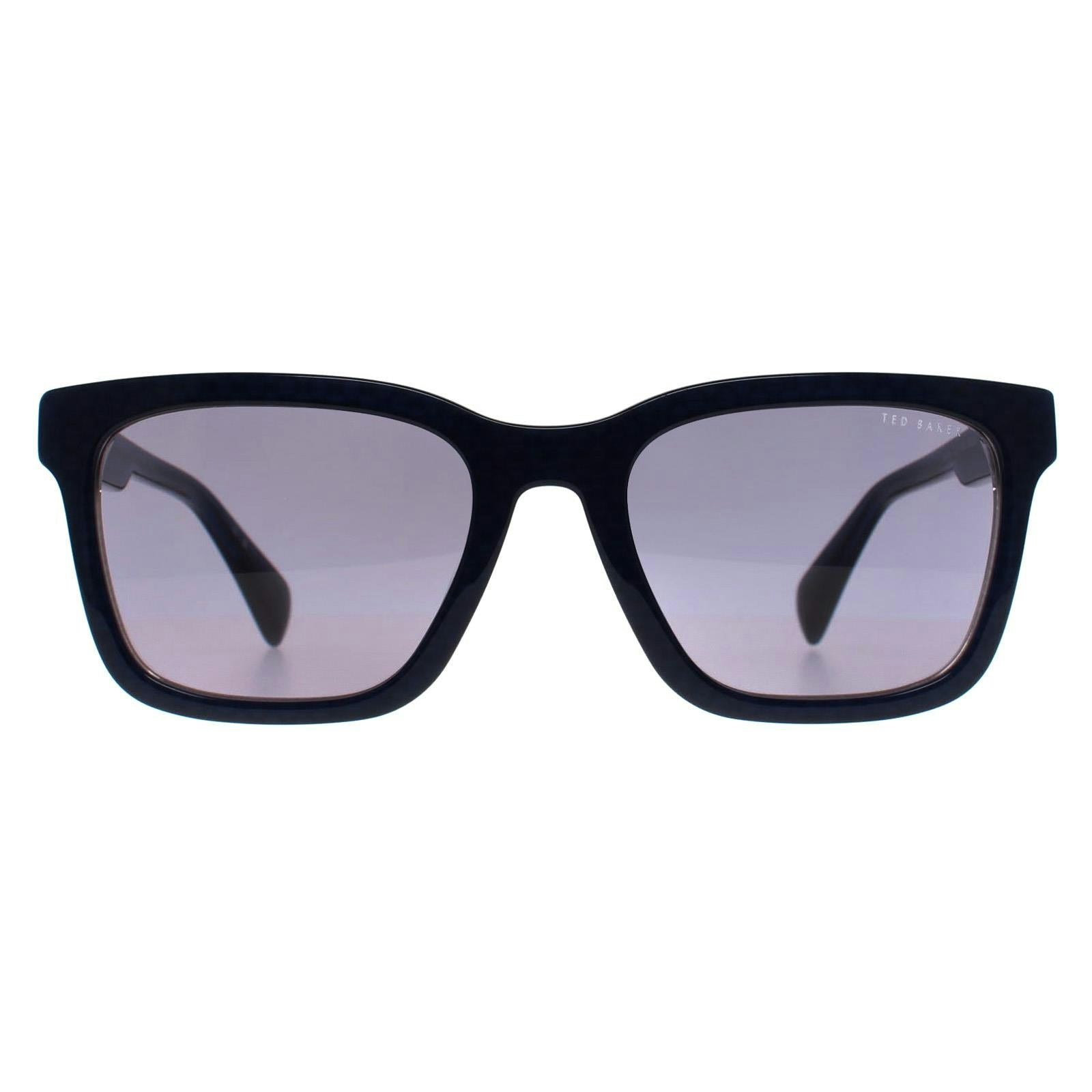 Ted Baker Men's Black Tb1722 Garret On Clear Sunglasses
