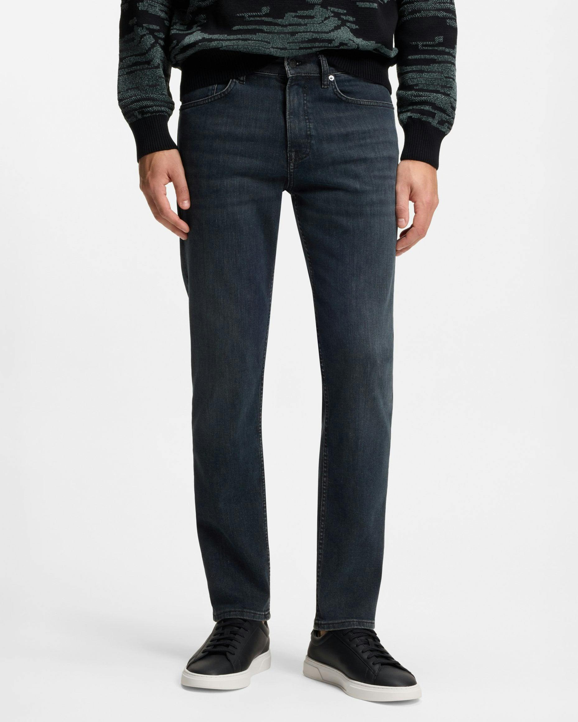 Boss Men's Orange/Dark/Blue Remaine Jeans 50555289 - 408 - 408 - W34 L30