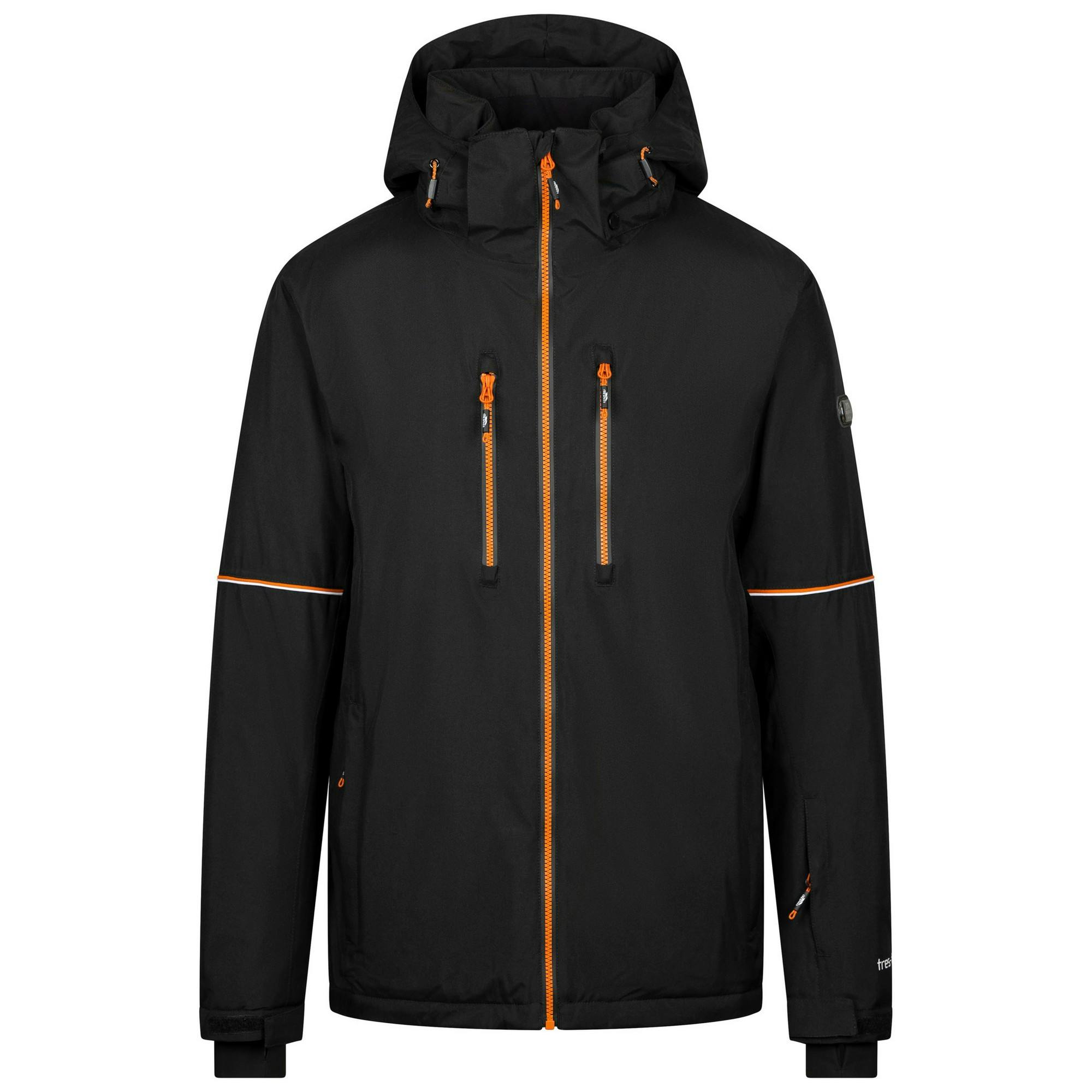 Trespass Men's Black Joseph Ski Jacket - Xs - 100% Polyester
