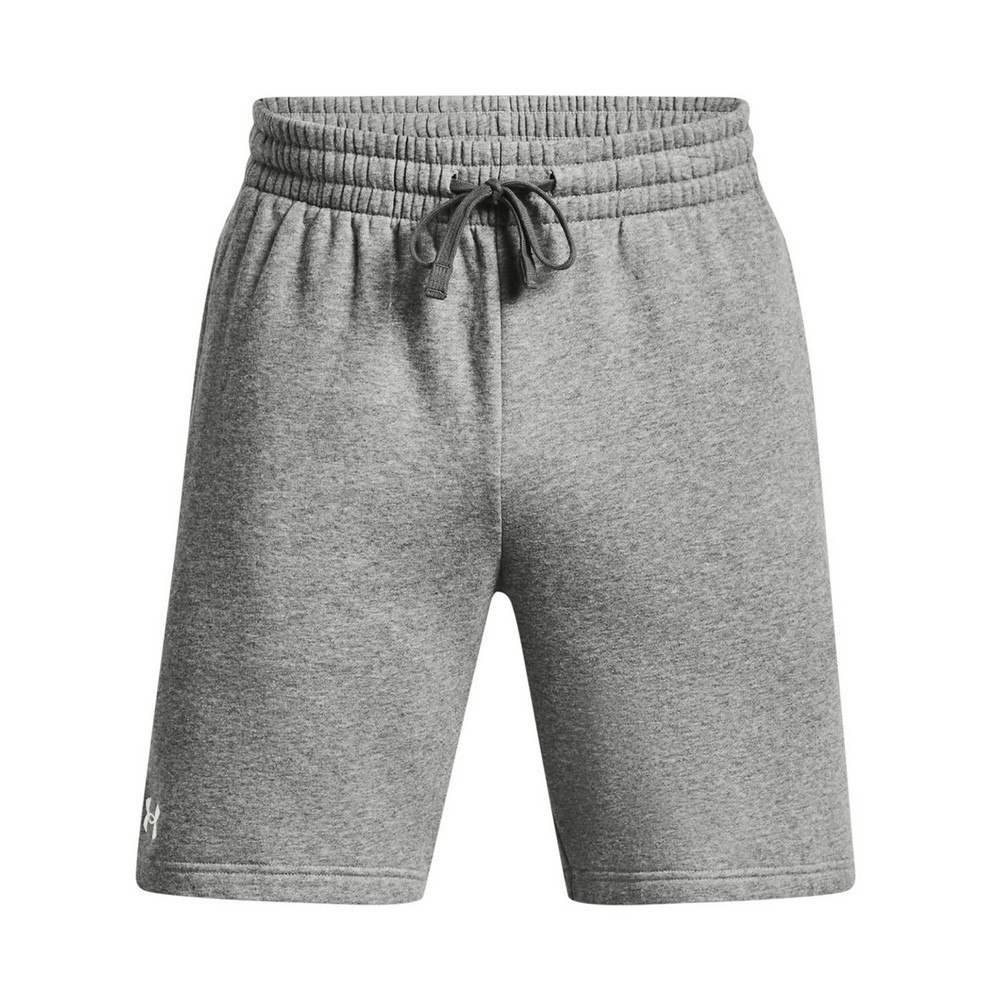 Under Armour Men's White Rival Fleece Shorts - Castle Rock/ - Castle Rock/ - L R