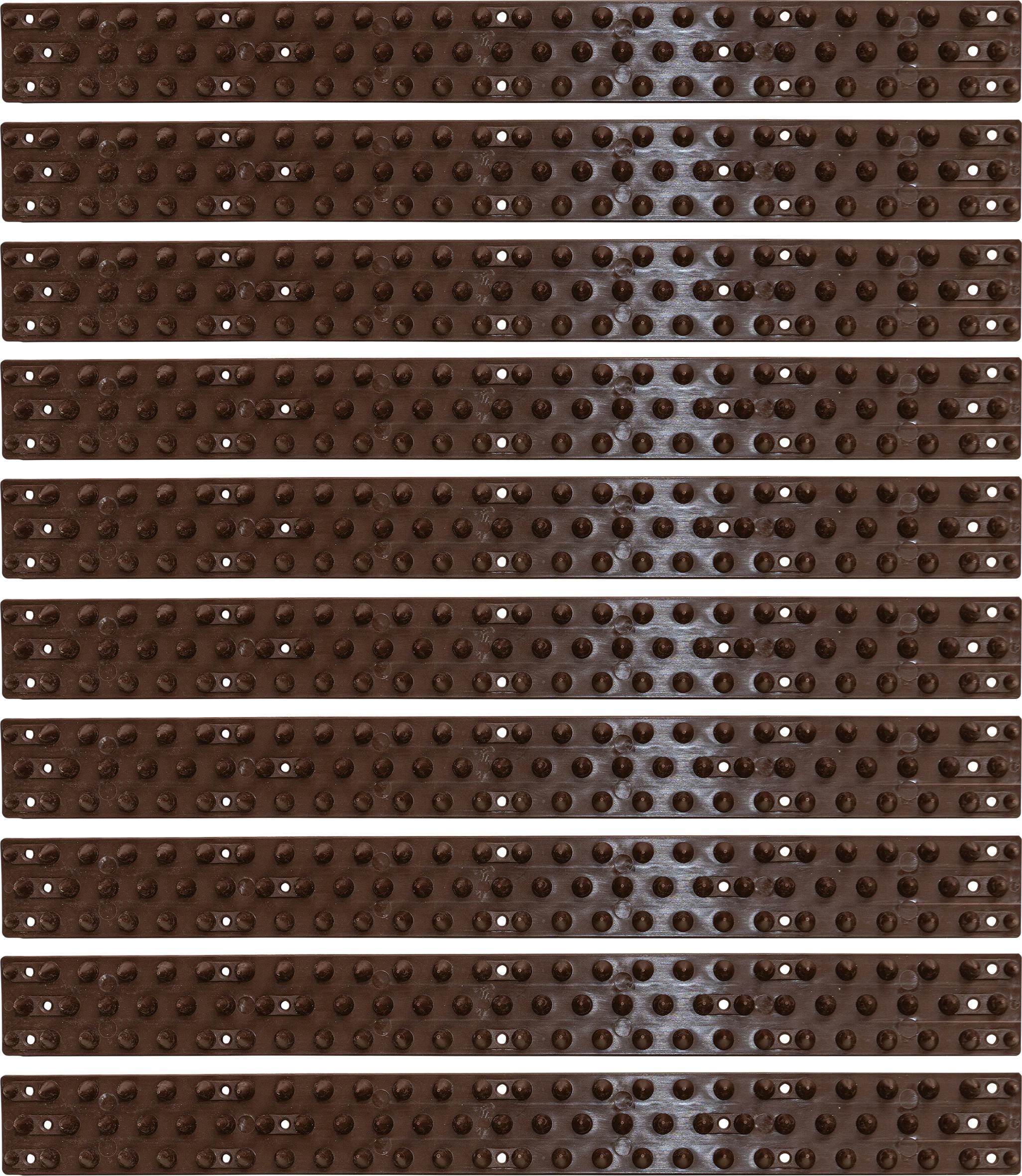 St Helens Home And Garden Small Animal Anti Climb Wall And Fence Deterrent Spikes - Pack Of 10