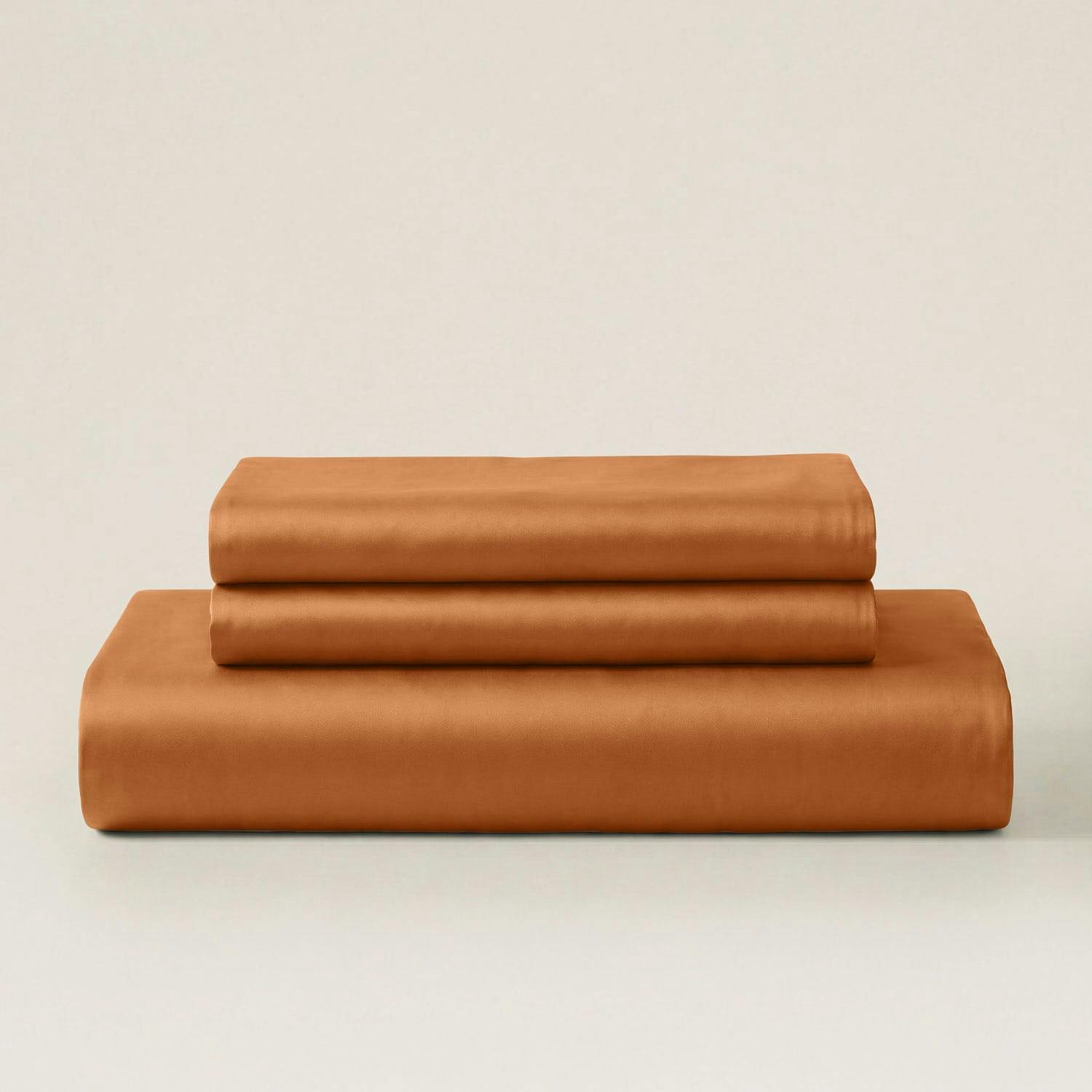 Bedable Sateen Duvet Cover Set - Terracotta - King - King