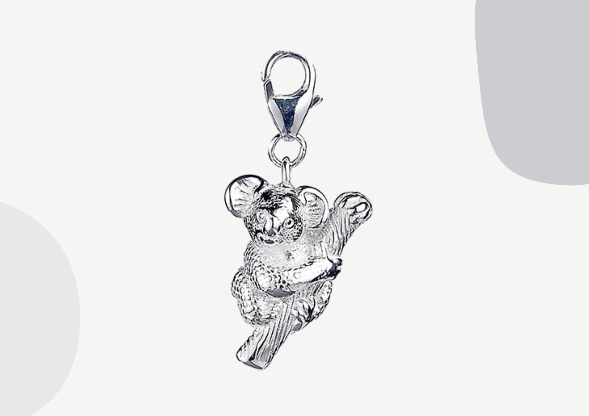 Mylee London Silver Koala Charm - Yes - Clip On Charm