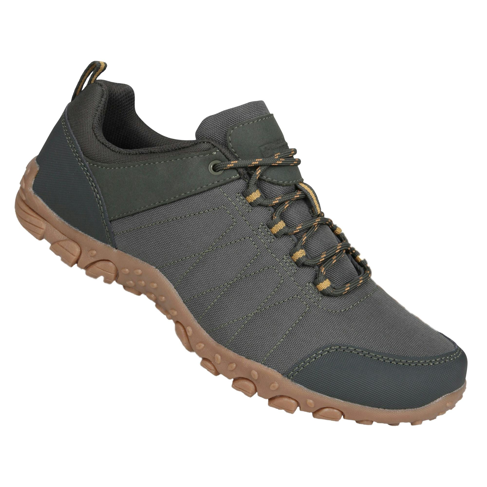 Mountain Warehouse Men's Fraser Casual Shoes - Khaki - 10 Uk - Khaki - 100% Mixed