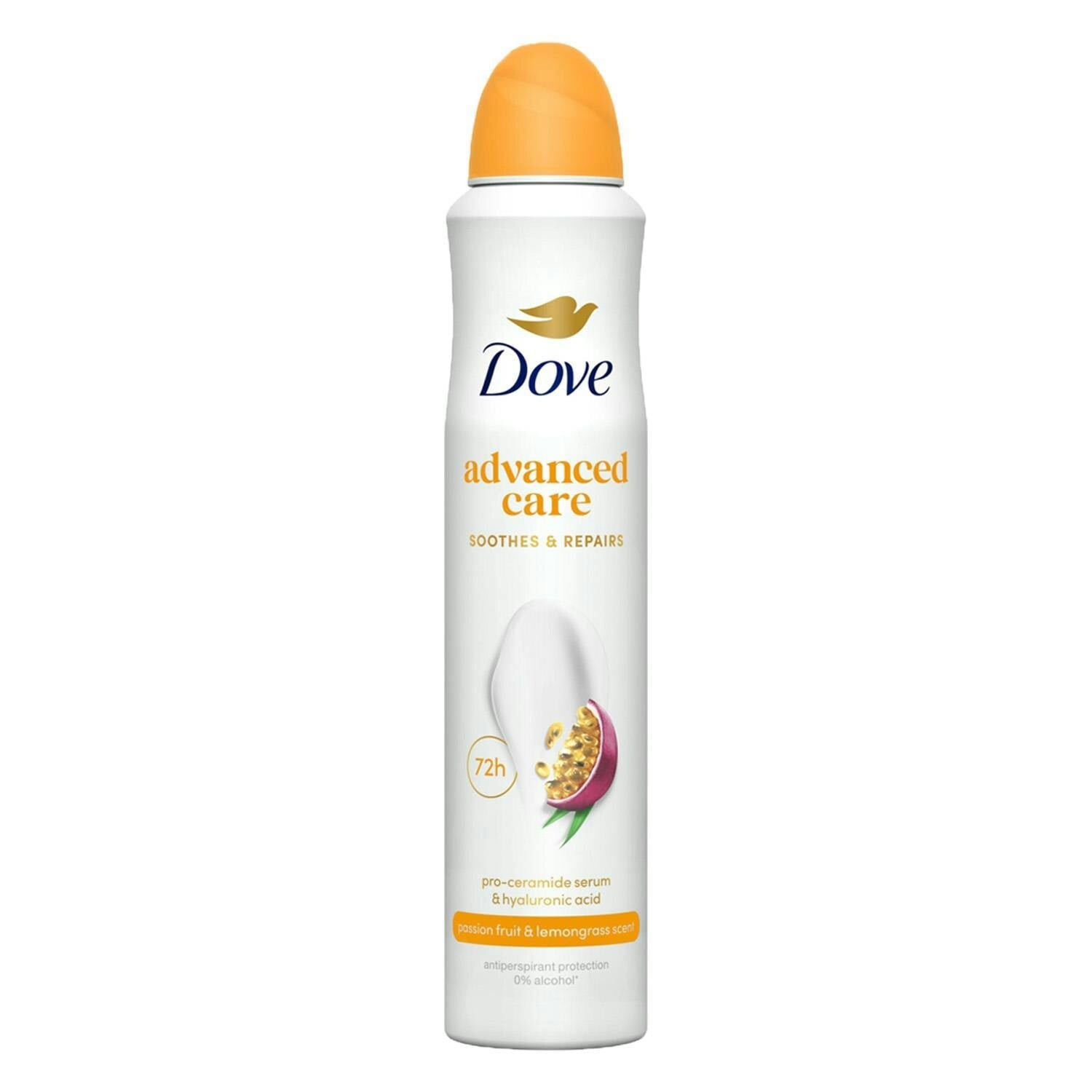 Dove Advanced Care Antiperspirant Deodorant Fruit & Lemongrass Scent 200ml, 36pk - Image 9