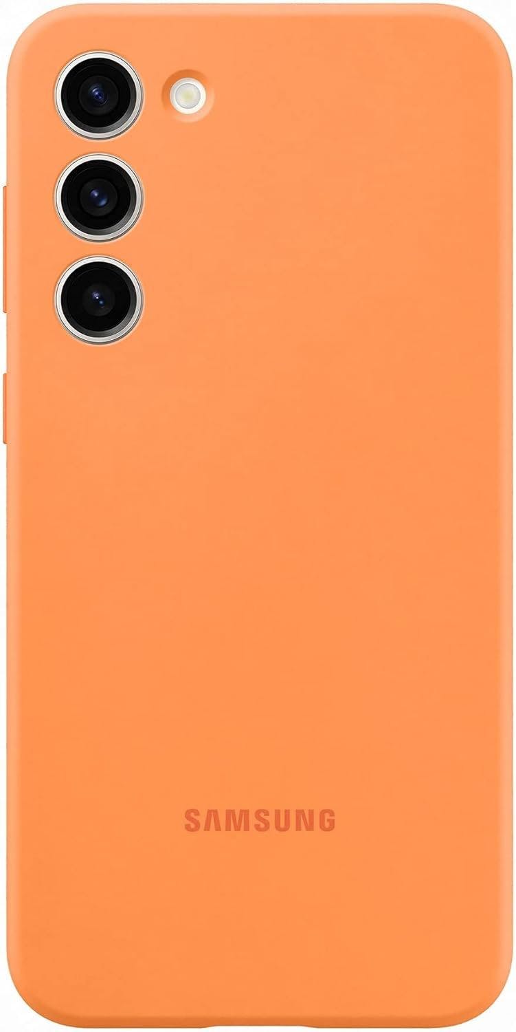 Samsung Orange Galaxy S23 Plus Silicone Case - Ef-Ps916toegww