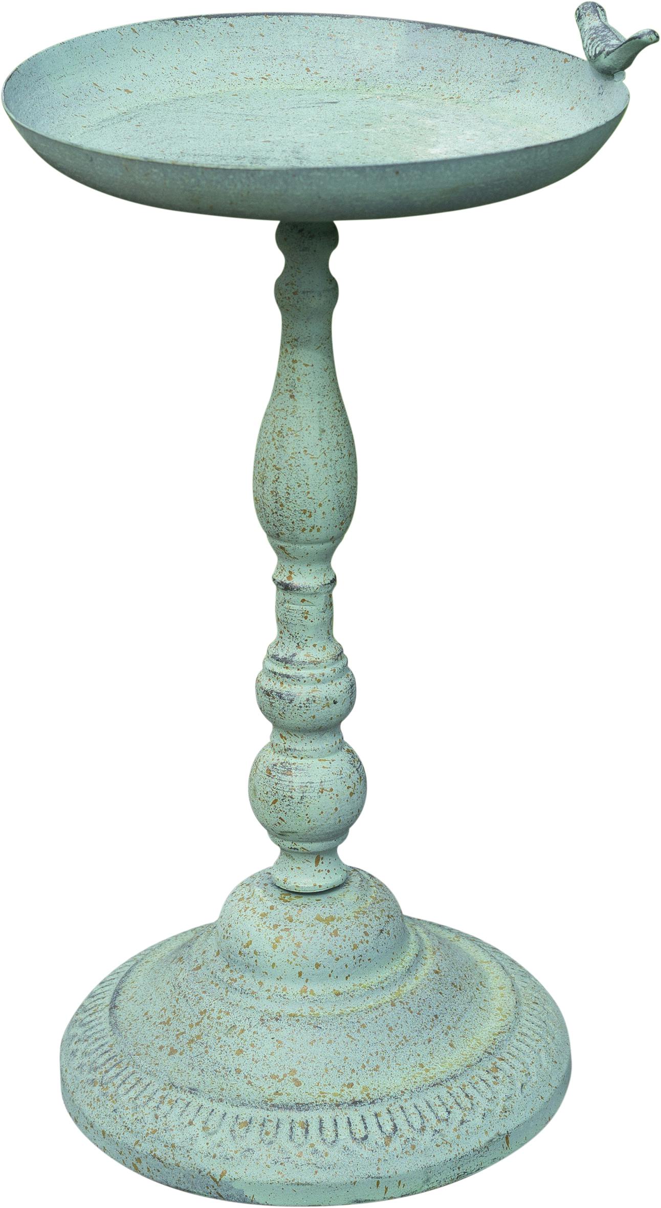 Rackhams Green Ornamental Free Standing, Weather Resistant, Pedestal Style, Easy Assemble Bird Bath