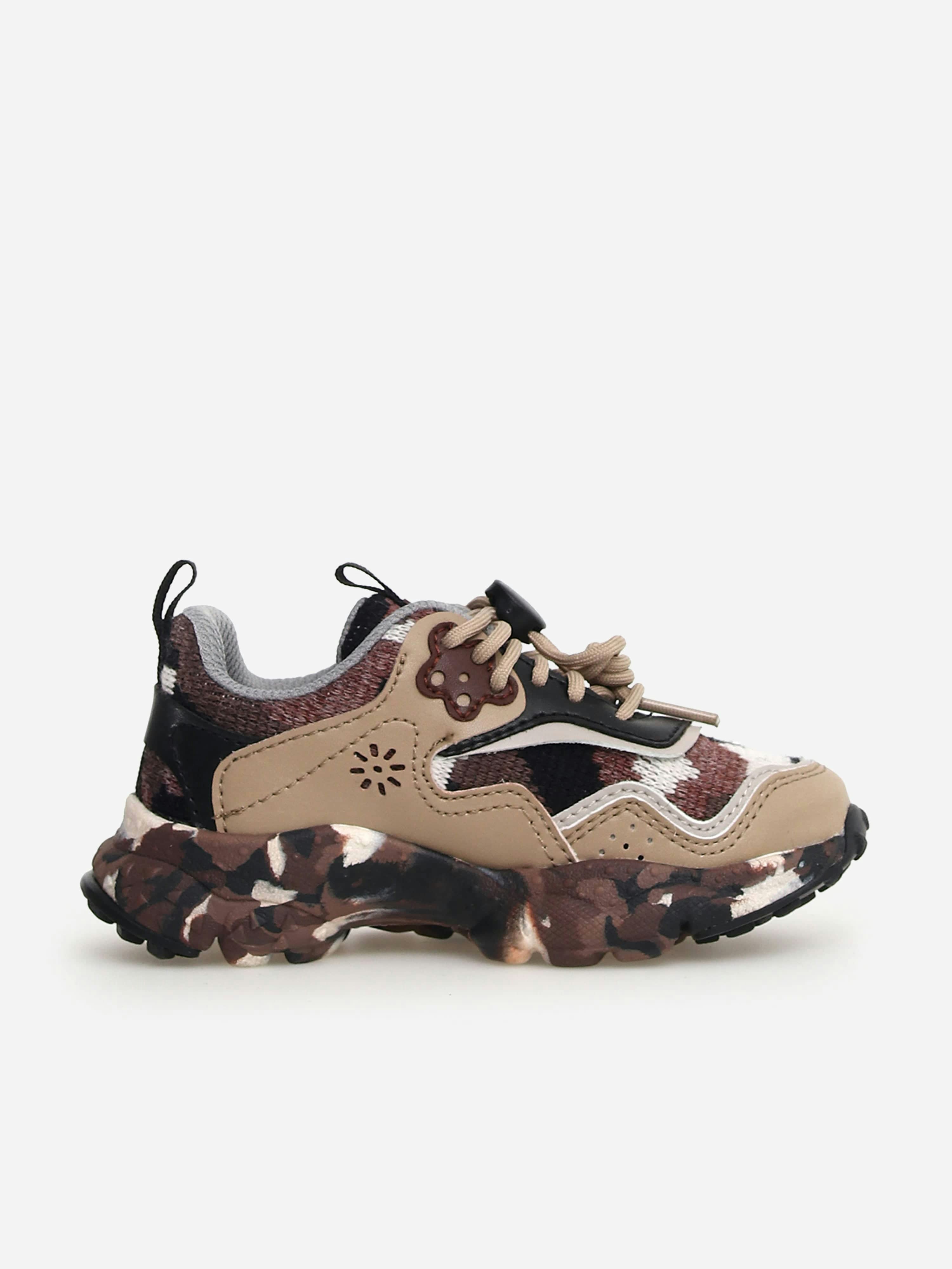 Flower Mountain Girls Beige Kids Doi Trainers In - Eu 38