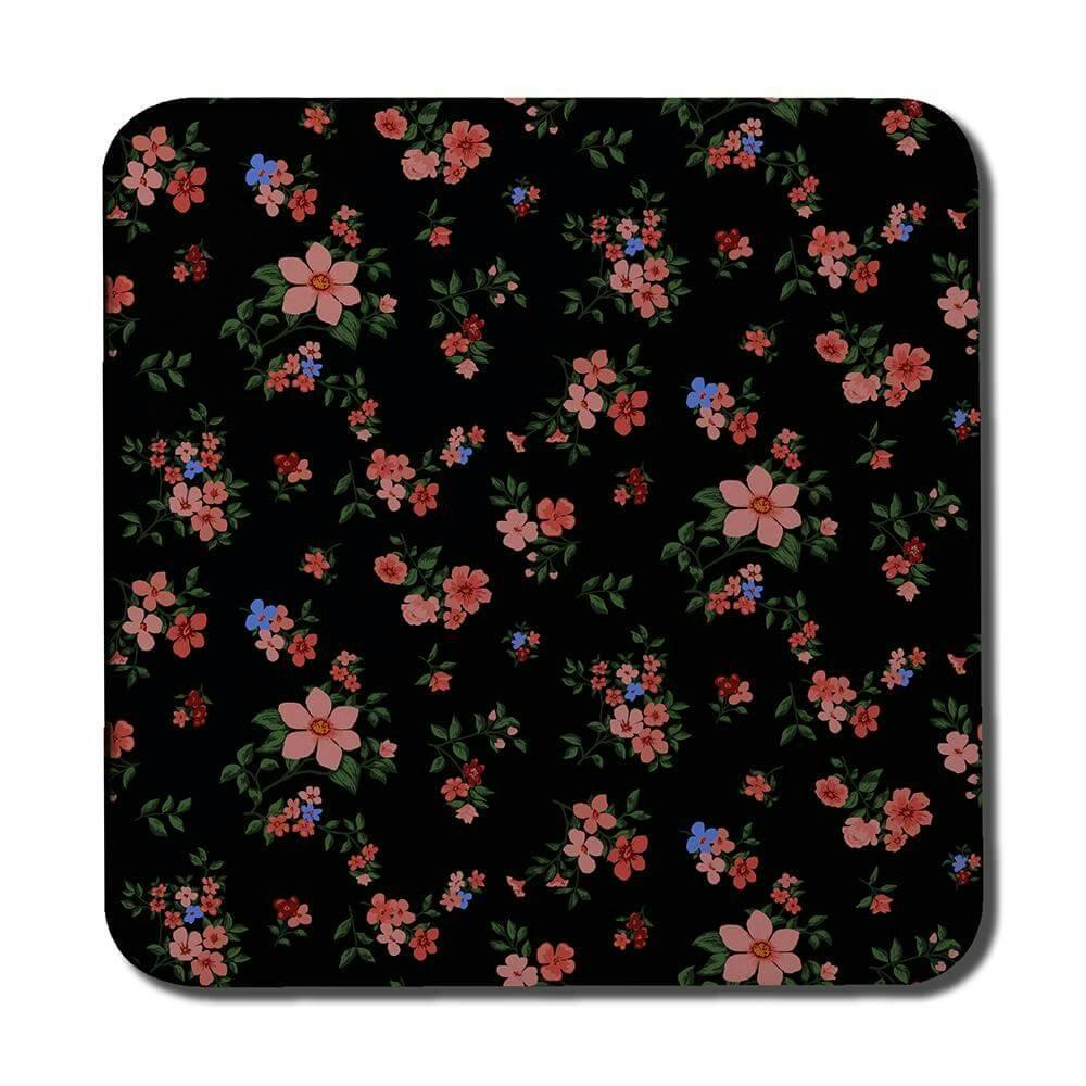 Rackhams Pink Beautiful Flowers (Coaster) Size 6