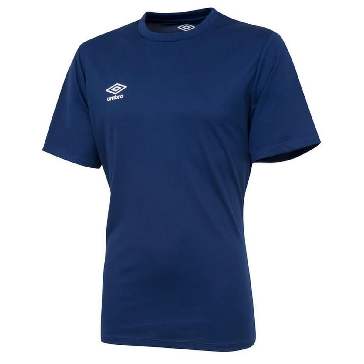 Umbro Men's Club Short-Sleeved Jersey - Navy - Xl - Navy - 100% Polyester