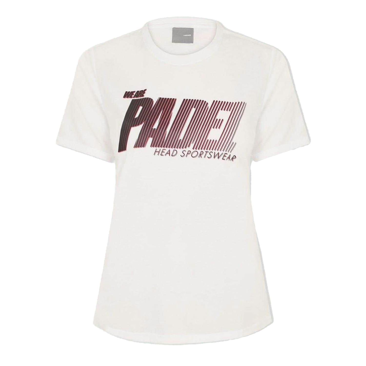 Head (10 Uk, White) Womens/Ladies Padel Printed Sport T-Shirt - Image 2