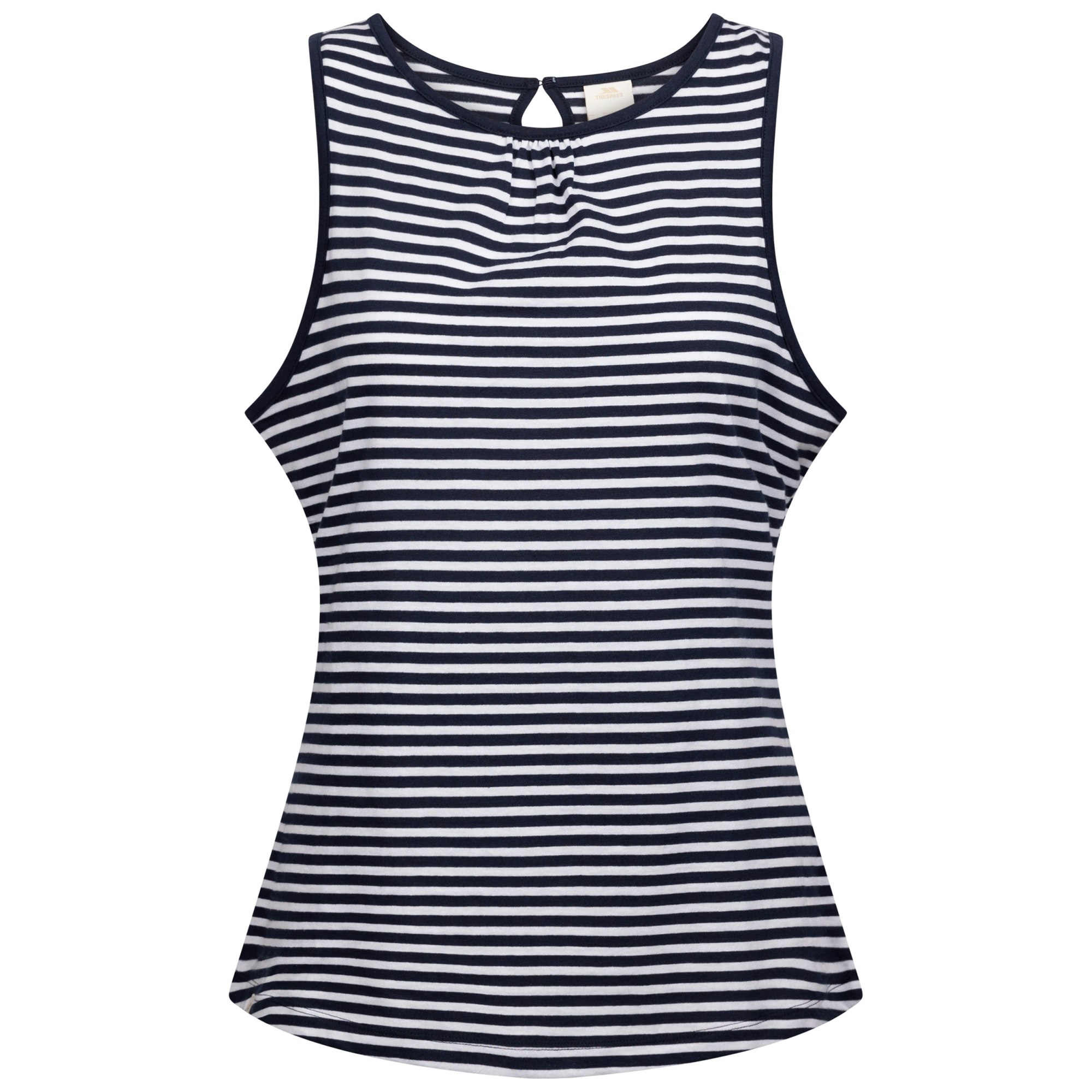 Trespass Women's / Kelly Stripe Vest Top - Navy - Navy 3XL
