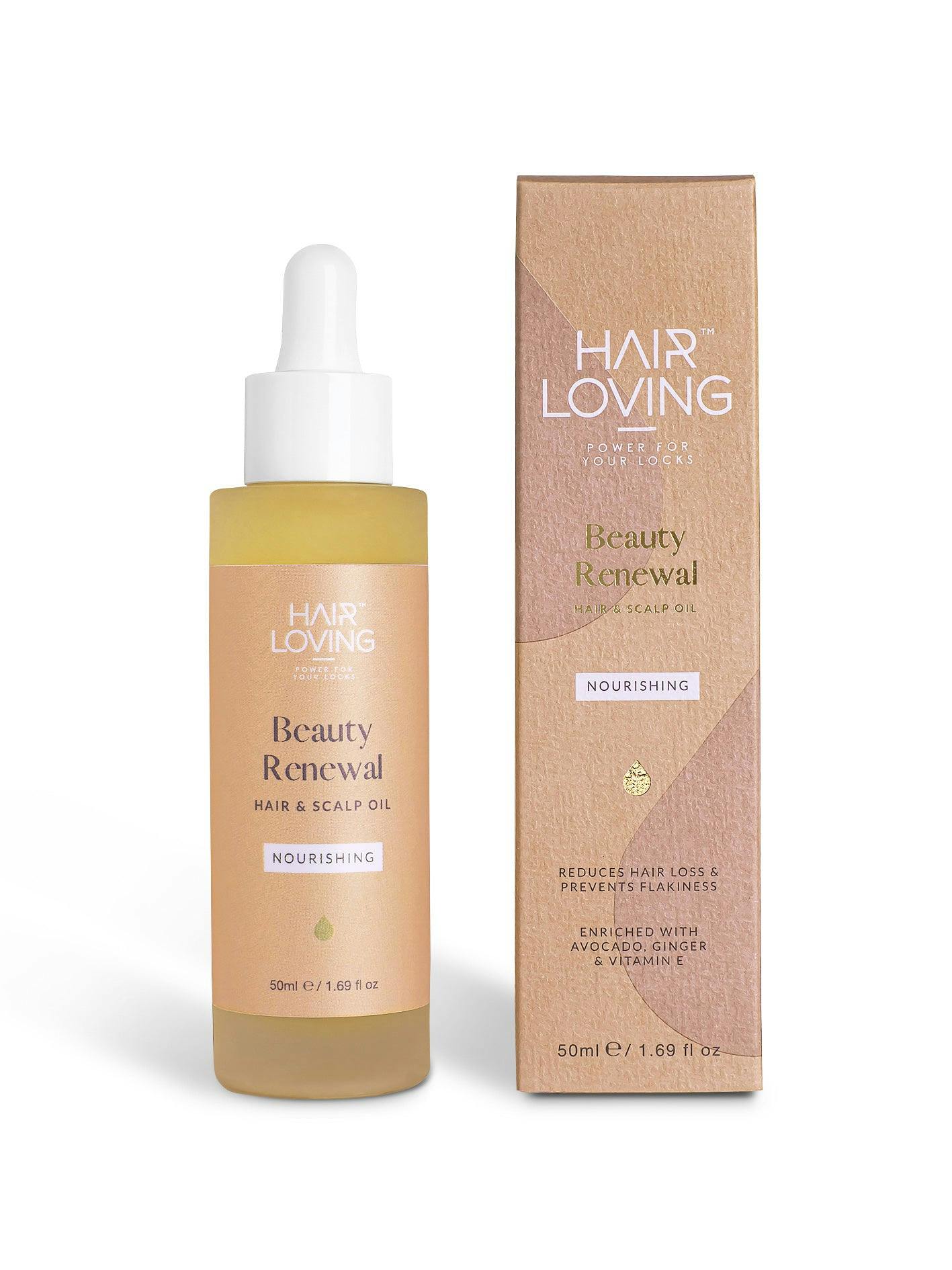 Hair Loving Men's Beauty Renewal Scalp And Hair Oil For Hair Growth - Repair & Regrowth For And Wo With Hair Loss - 50Ml
