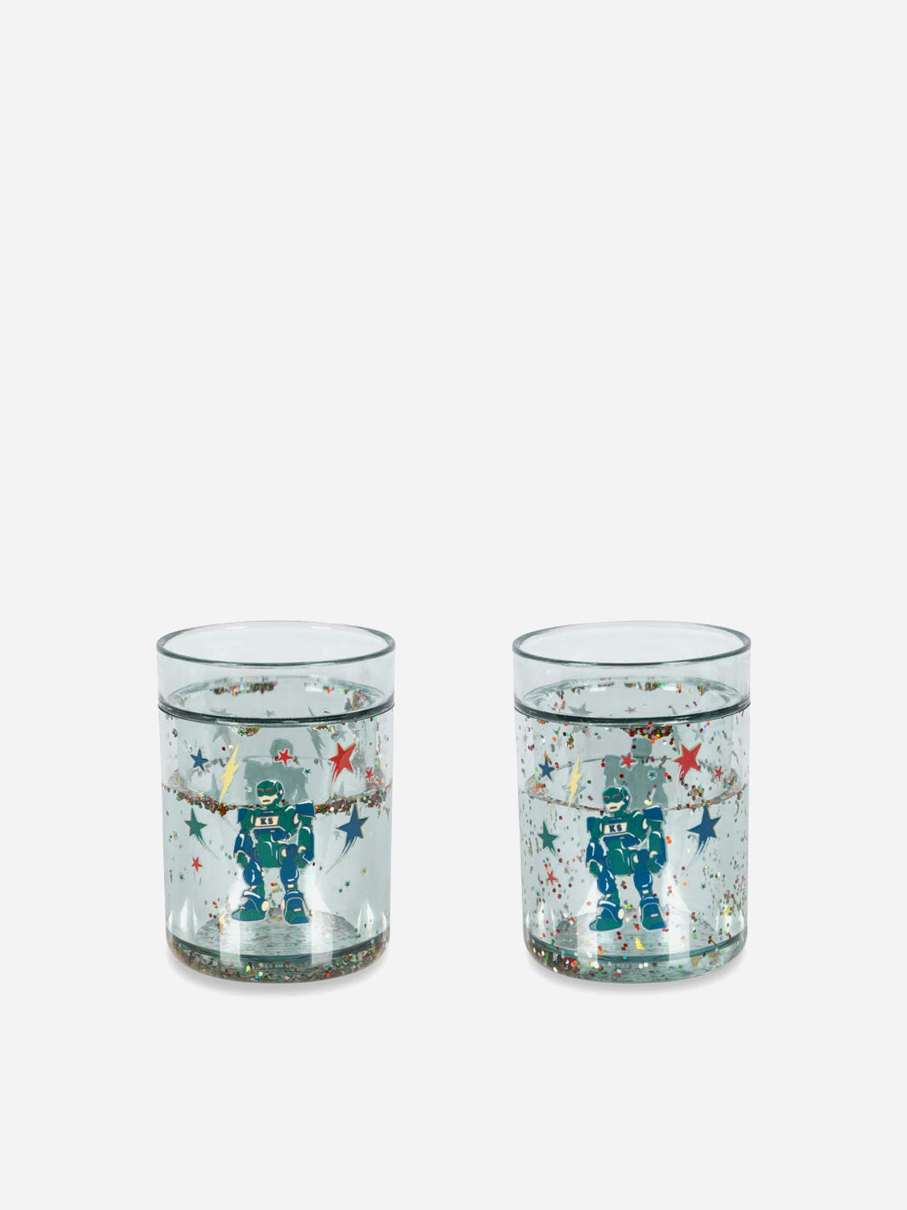 Konges Slojd Boys Blue Konges Sløjd 2 Pack Hero Robot Glitter Cups In - One Size