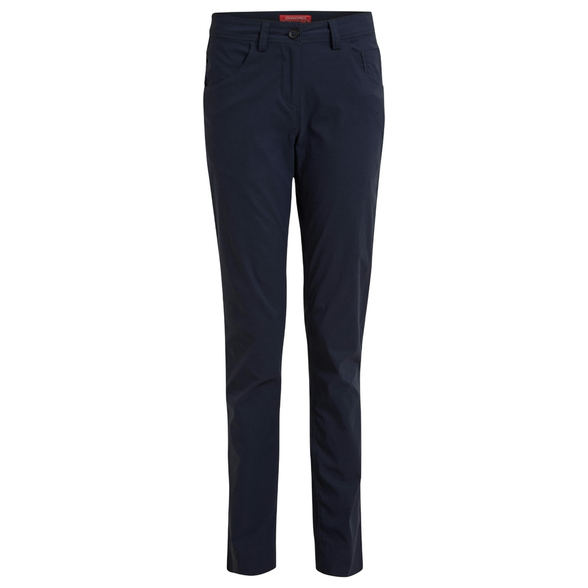 Craghoppers Women's Blue Milla Nosilife Hiking Trousers - Navy - Navy - 9 Uk R - 100% Mixed