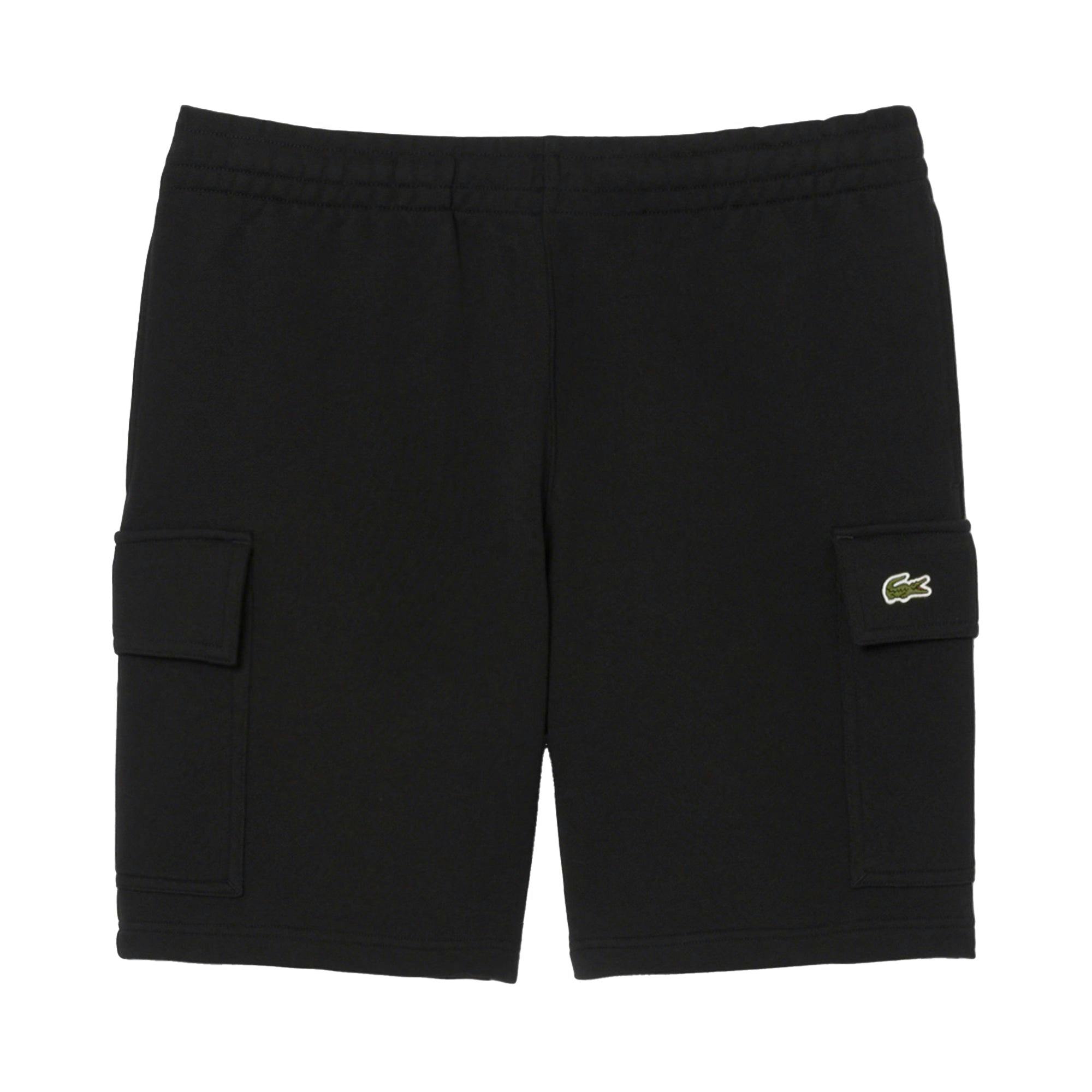 Lacoste Black Gh9743 Cargo Jog Shorts - Small