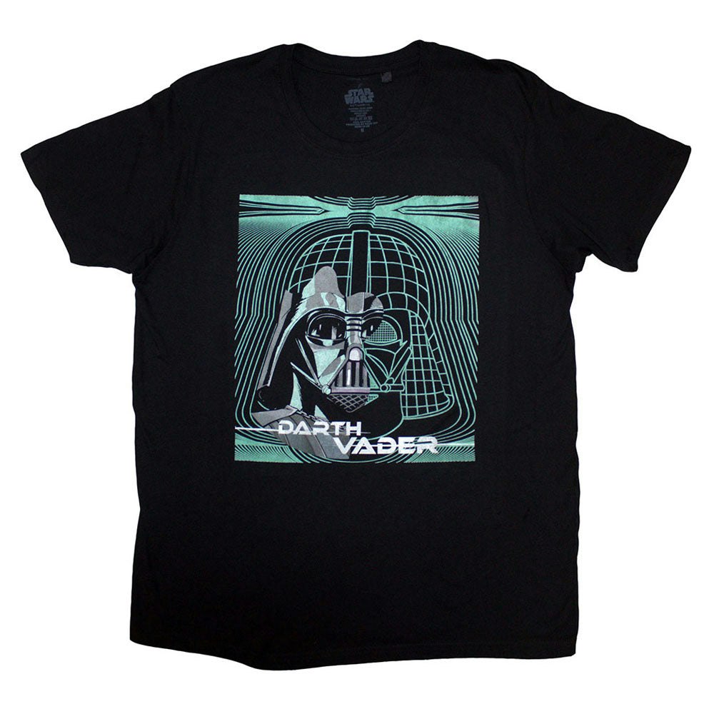 Paradiso Clothing Unisex Black Star Wars Vader Grid Mask T Shirt - Xl