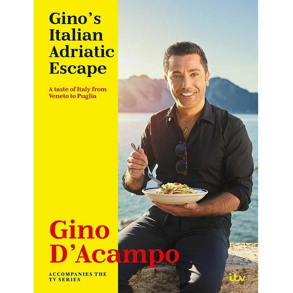 Gino's Italian Adriatic Coastal Escape cookbook 2 books collection set pack NEW - Image 25