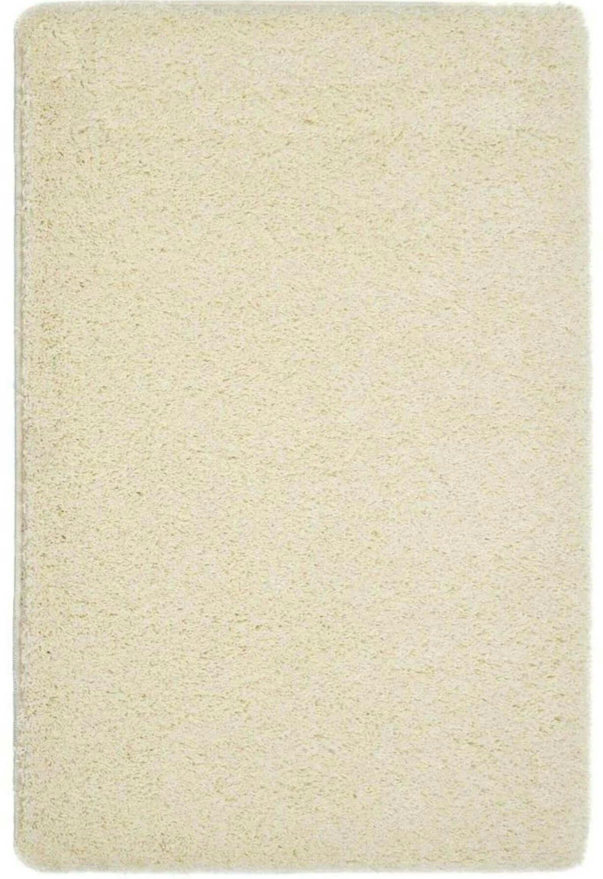 Rackhams Ivory Washable Ghost Shaggy Rug - 67X150 Cm