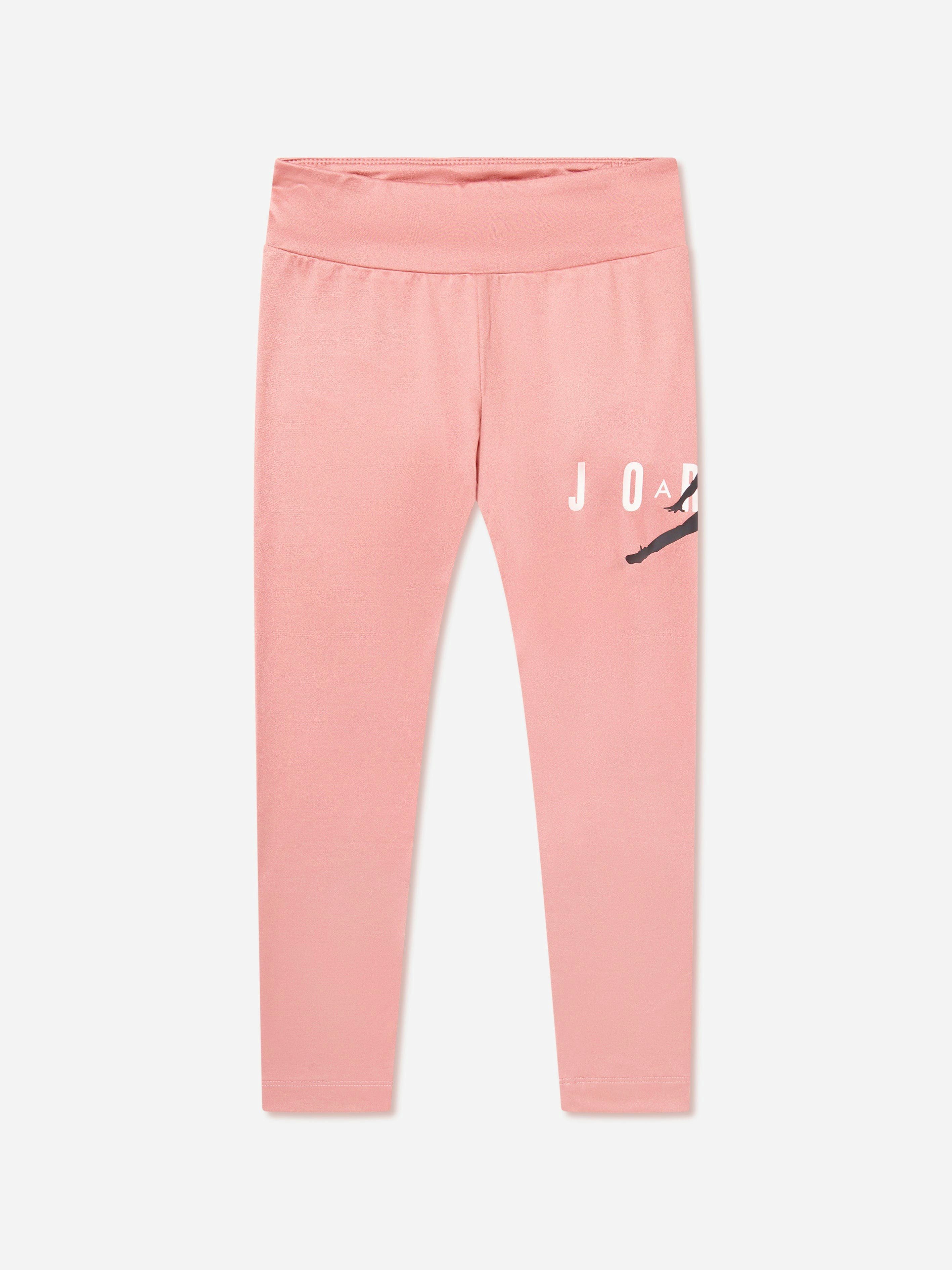 Jordan Girls Red Jumpman Sustainable Leggings In - 12 - 13 Yrs