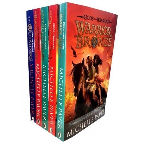 Puffin Boys Michelle Paver Gods And Warriors Collection Books Set Size 5