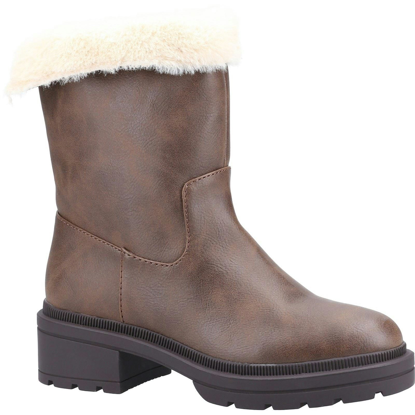 Rocket Dog Women's Brown Idea Mid Boot - Size 4
