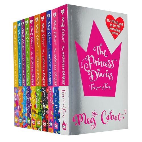 Macmillan The Princess Diaries Collection Meg Cabot 10 Books Set