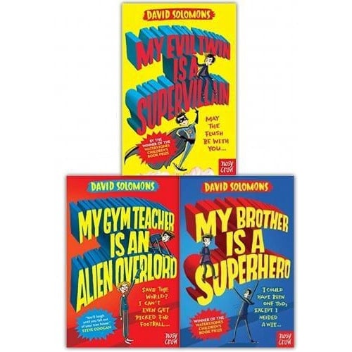 B&Q -  David Solomons Series My Brother Is A Superhero 3 Books Collection Set - Image 3