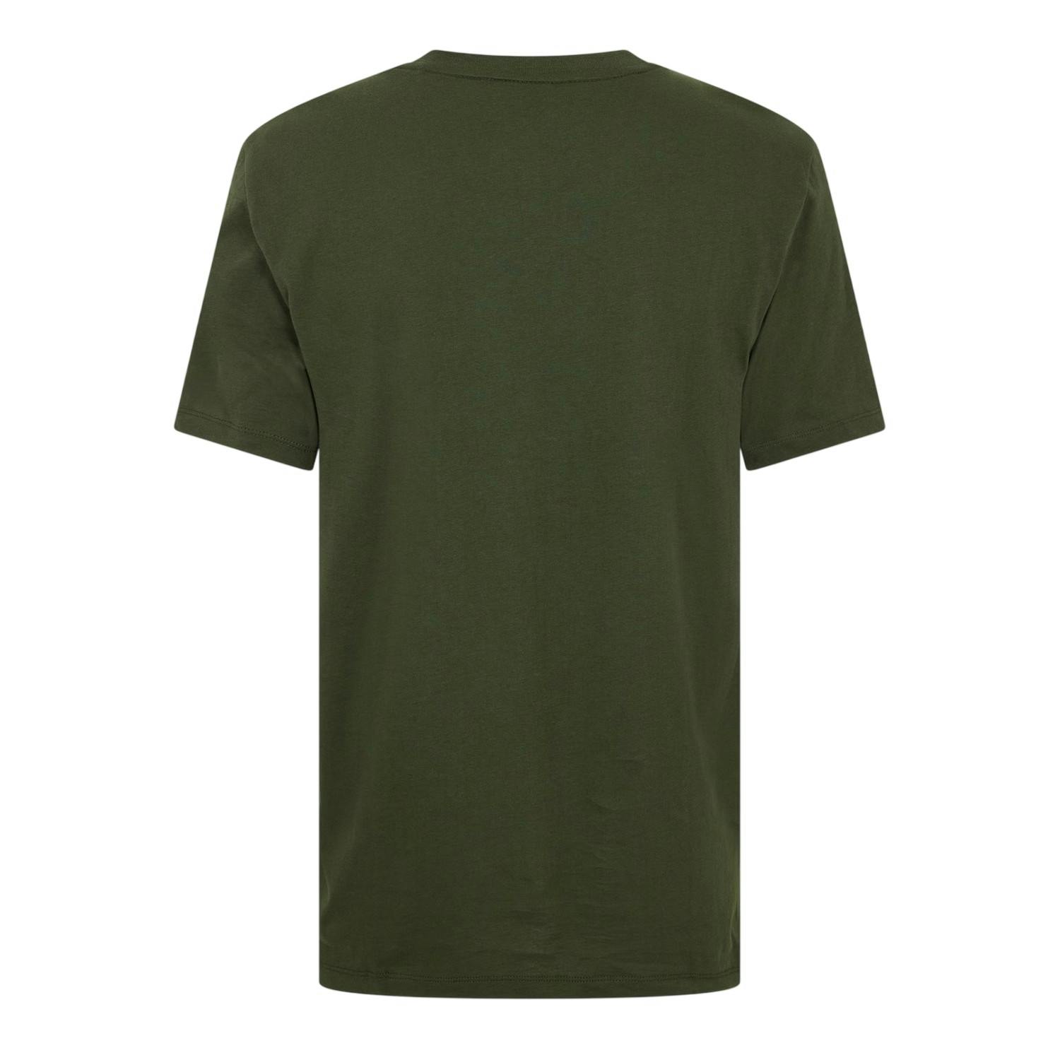 Hugo Boss Men's Dark/Green Dero T-Shirt - Xs - 100% Cotton