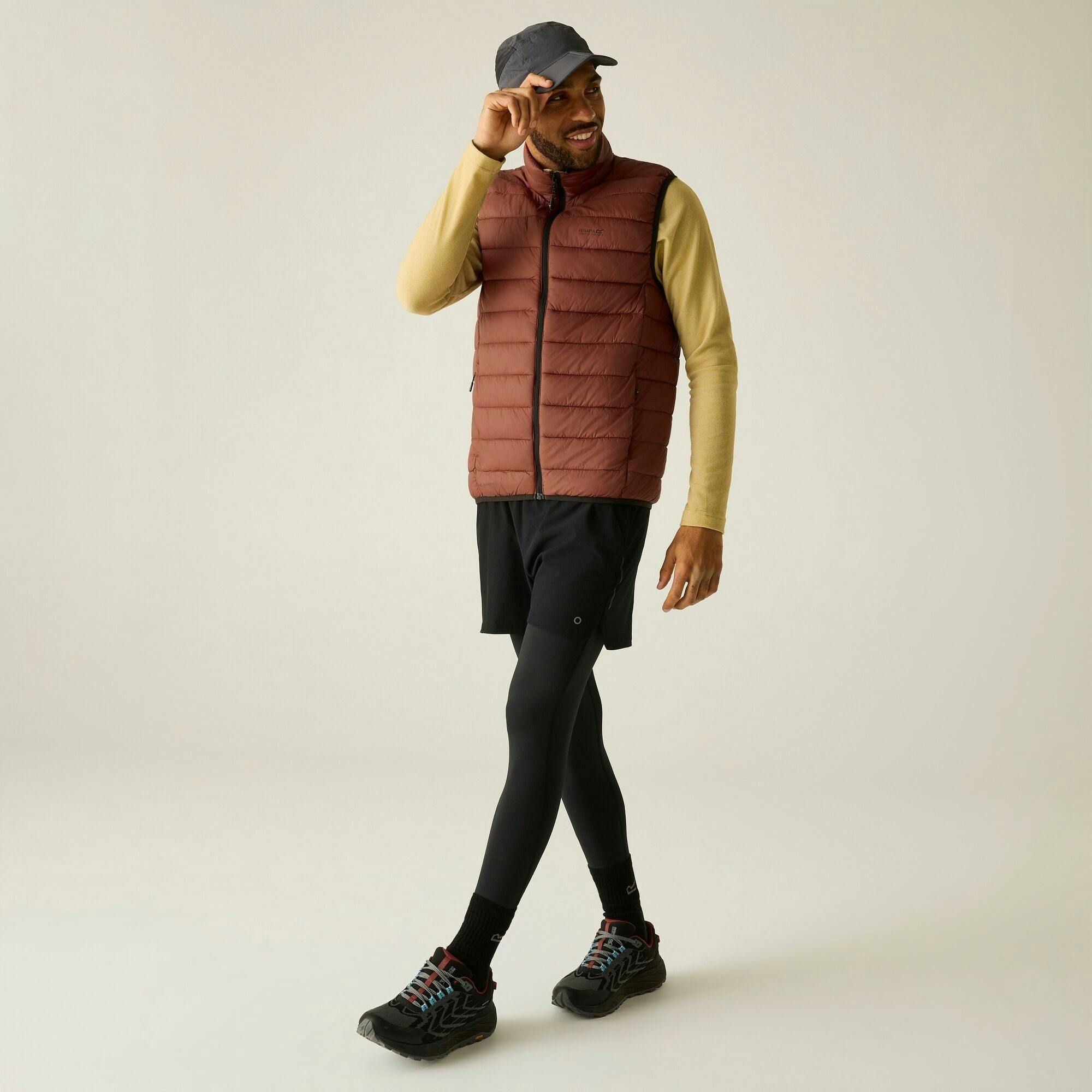 Regatta Men's Marizion Quilted Gilet - Burnt Henna - Xl - Burnt Henna - 100% Polyamide