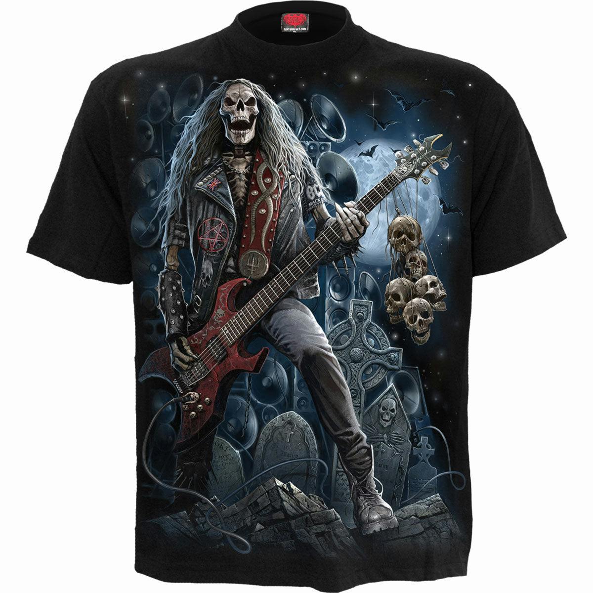 Spiral Direct Black Grim Rocker - T-Shirt - L - Digital