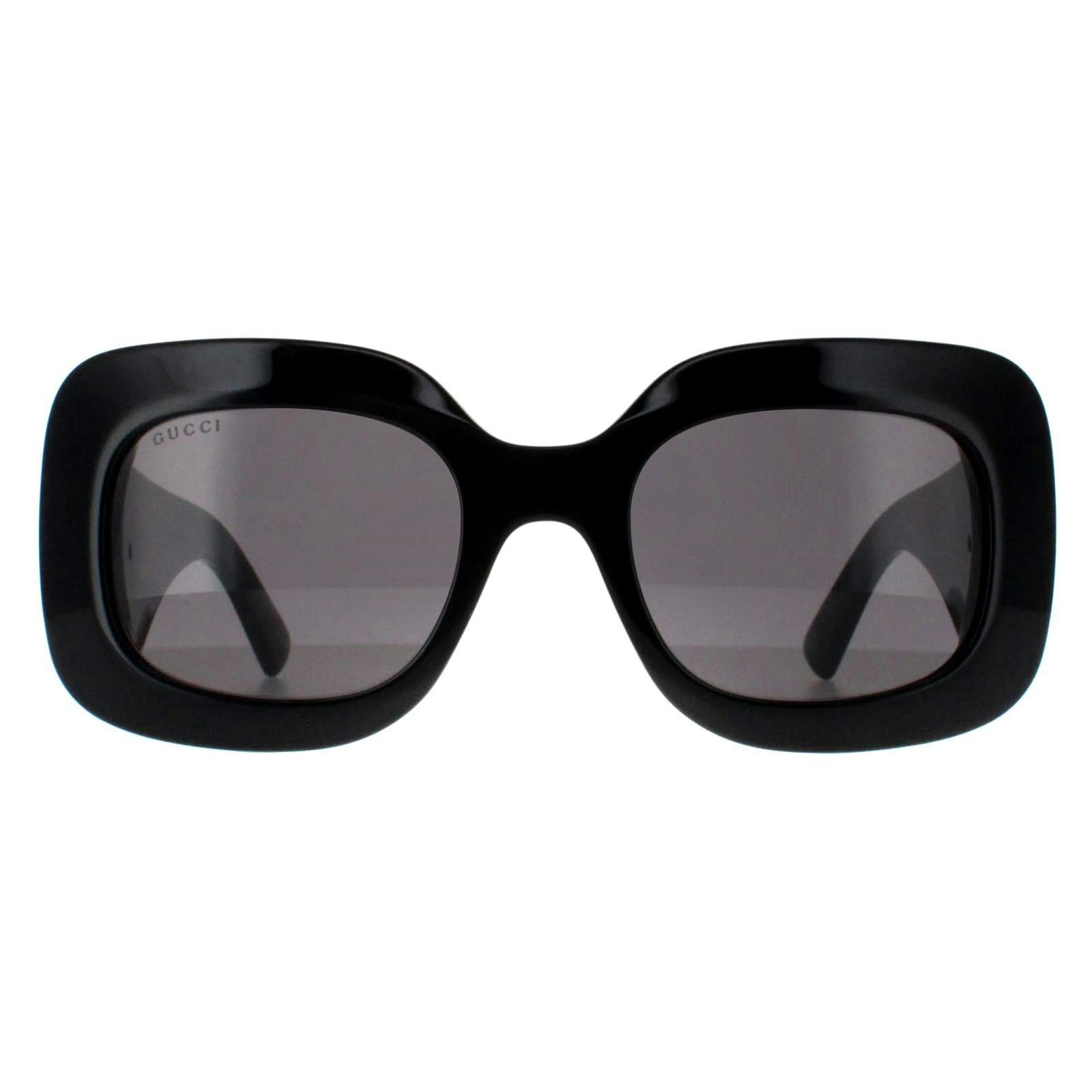 Gucci Women's Black/Silver Gg1695s With Sunglasses