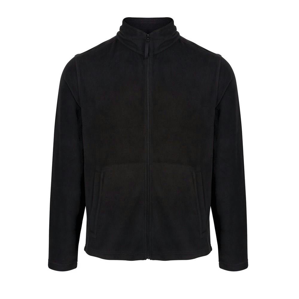 Regatta Men's Black Professional Classic Micro Fleece Jacket - 3XL - 100% Polyester Microfleece