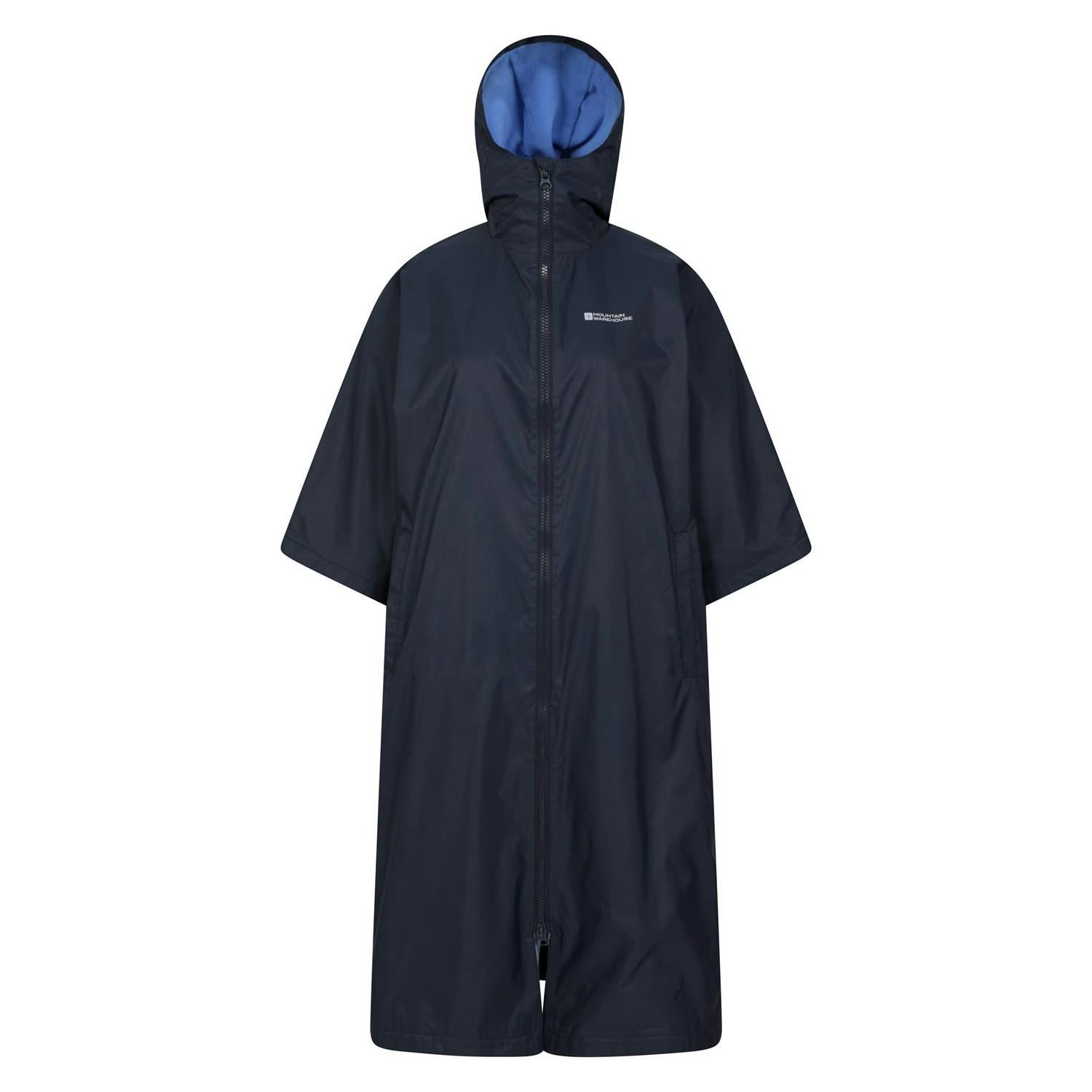Mountain Warehouse Women's Coastline Water Resistant Robe - Navy - L - Navy - 100% Polyester