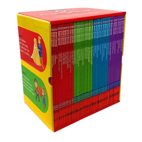 Ladybird Red Read It Yourself With Collection 50 Books Box Set Pack Level 1 To 4