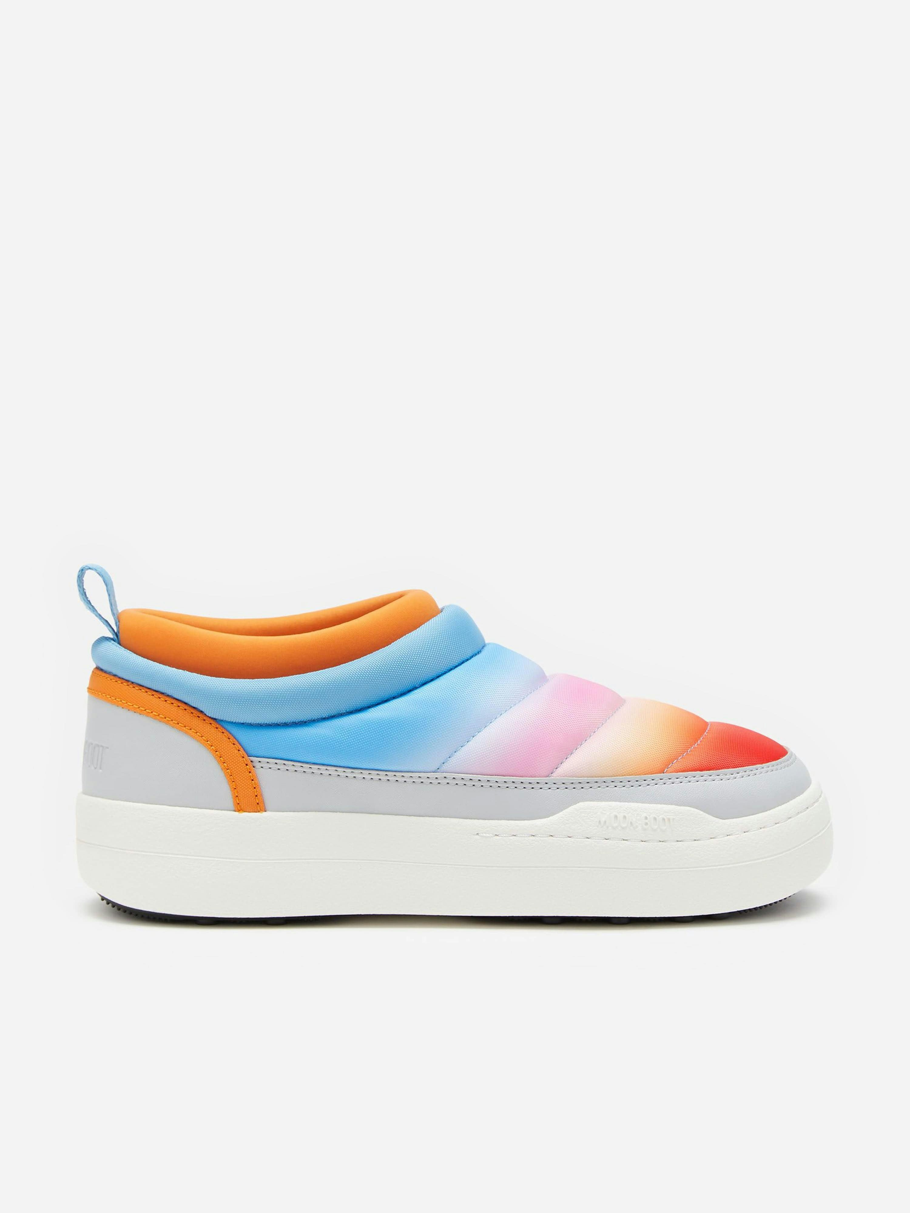 Moon Boot Girls Park Soft Sunrise Shoes In Multicolour - Multicoloured - Eu 38 Uk 5