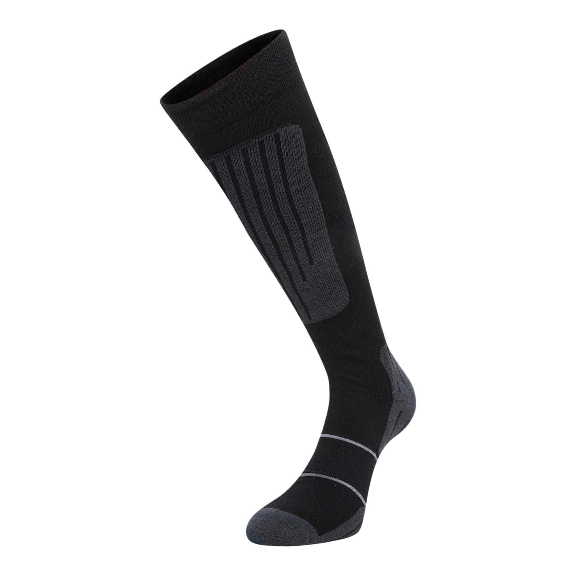 Dare 2B Men's Black Technical Ski Socks - /Ebony - /Ebony - 9 Uk-12 Uk - 78% Cotton/14% Polyester/5% Elastane/3% Nylon