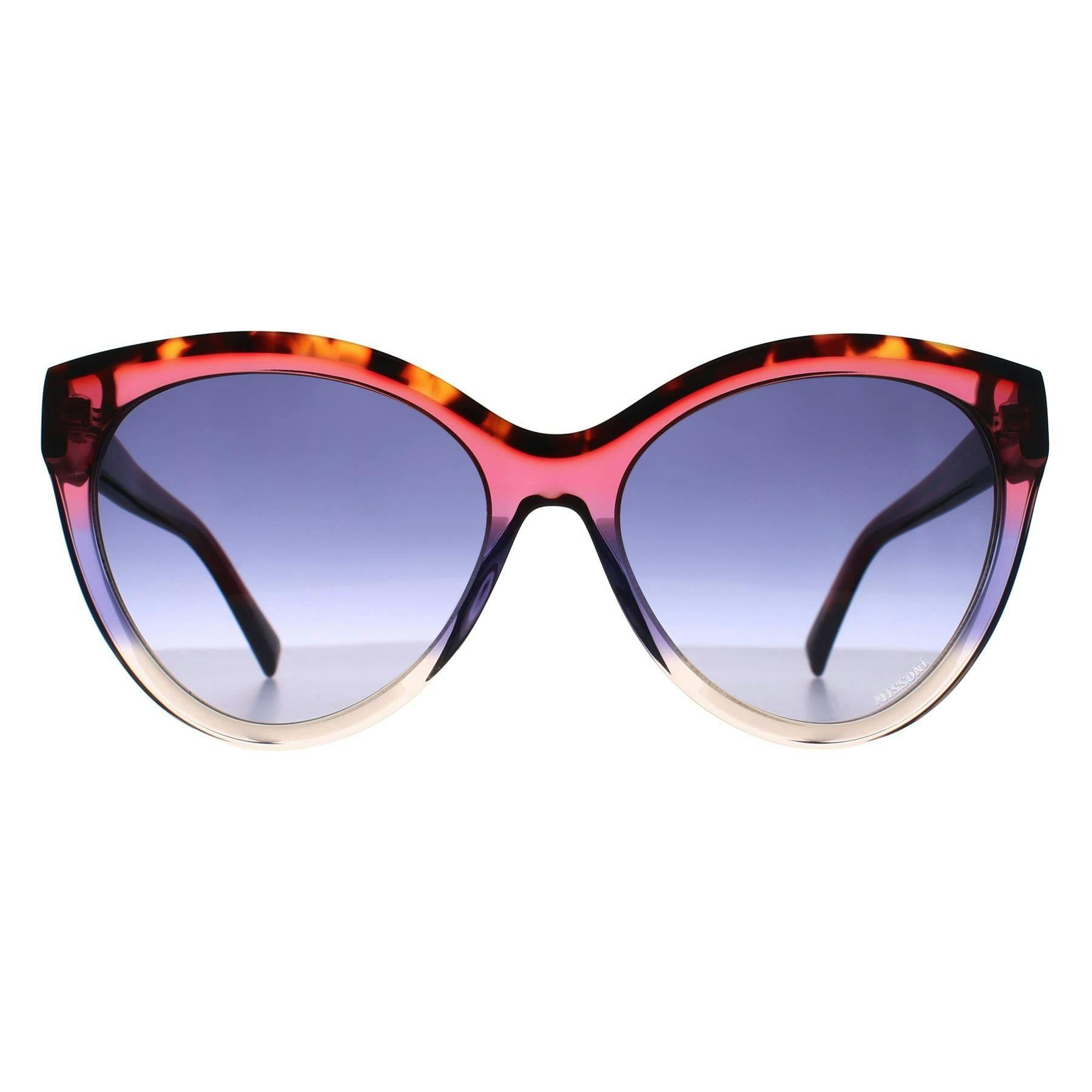 Missoni Pink/Dark/Purple Sunglasses Mis 0088/S 0Ae Dg Transparent Faded Gradient