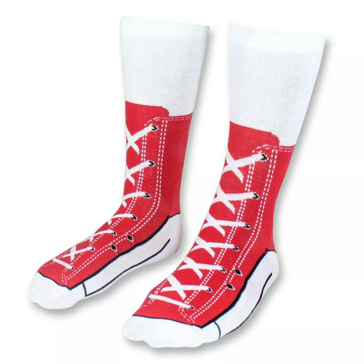 Nova Red Sneaker Socks (Red)