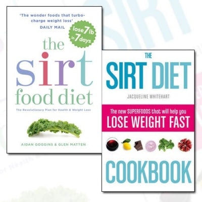 Yellow Kite Sirtfood Diet Collection 2 Books Set - The Sirt Food Diet The Sirt Diet Cookbook