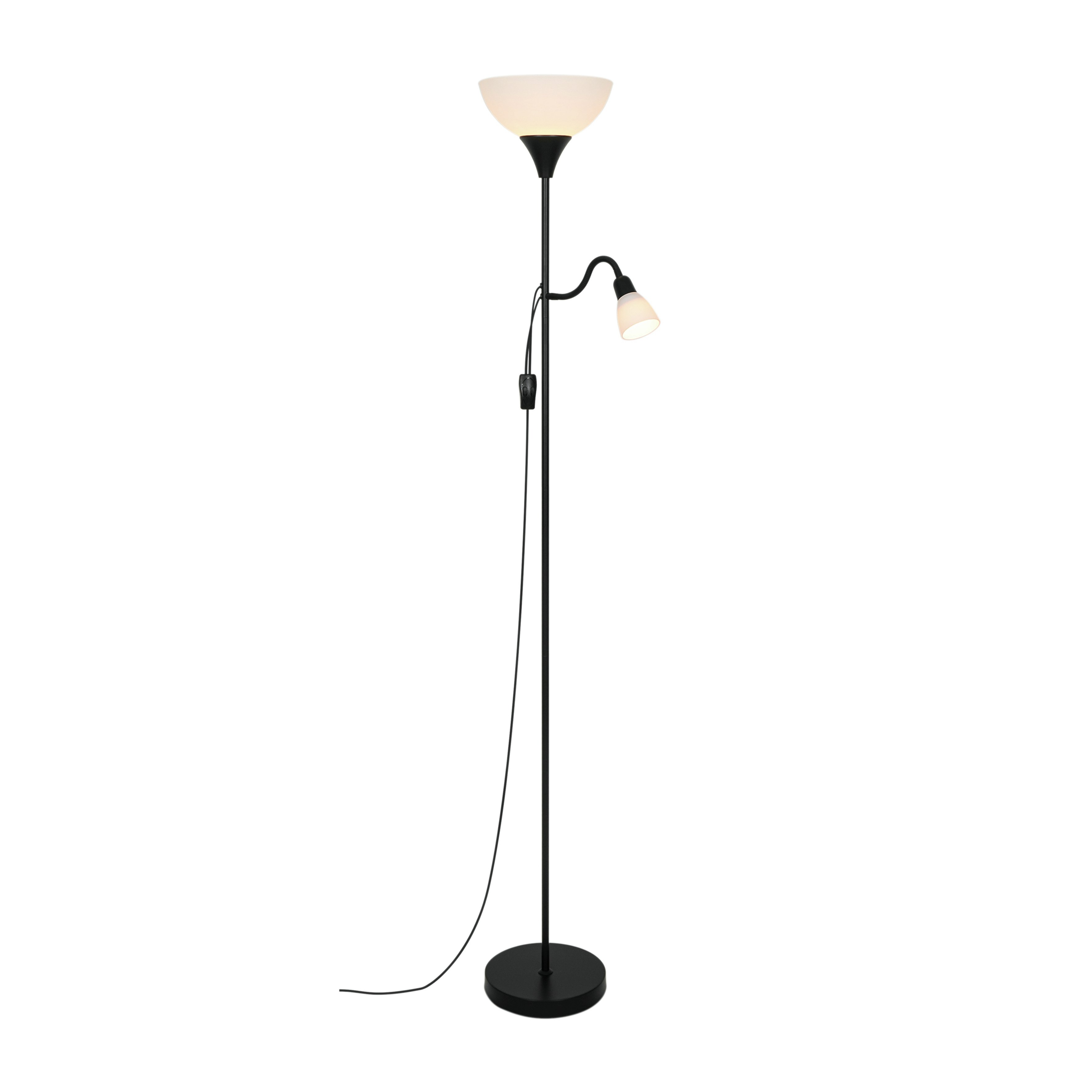 Rackhams Black Lauria | Floor Lamp | - 1