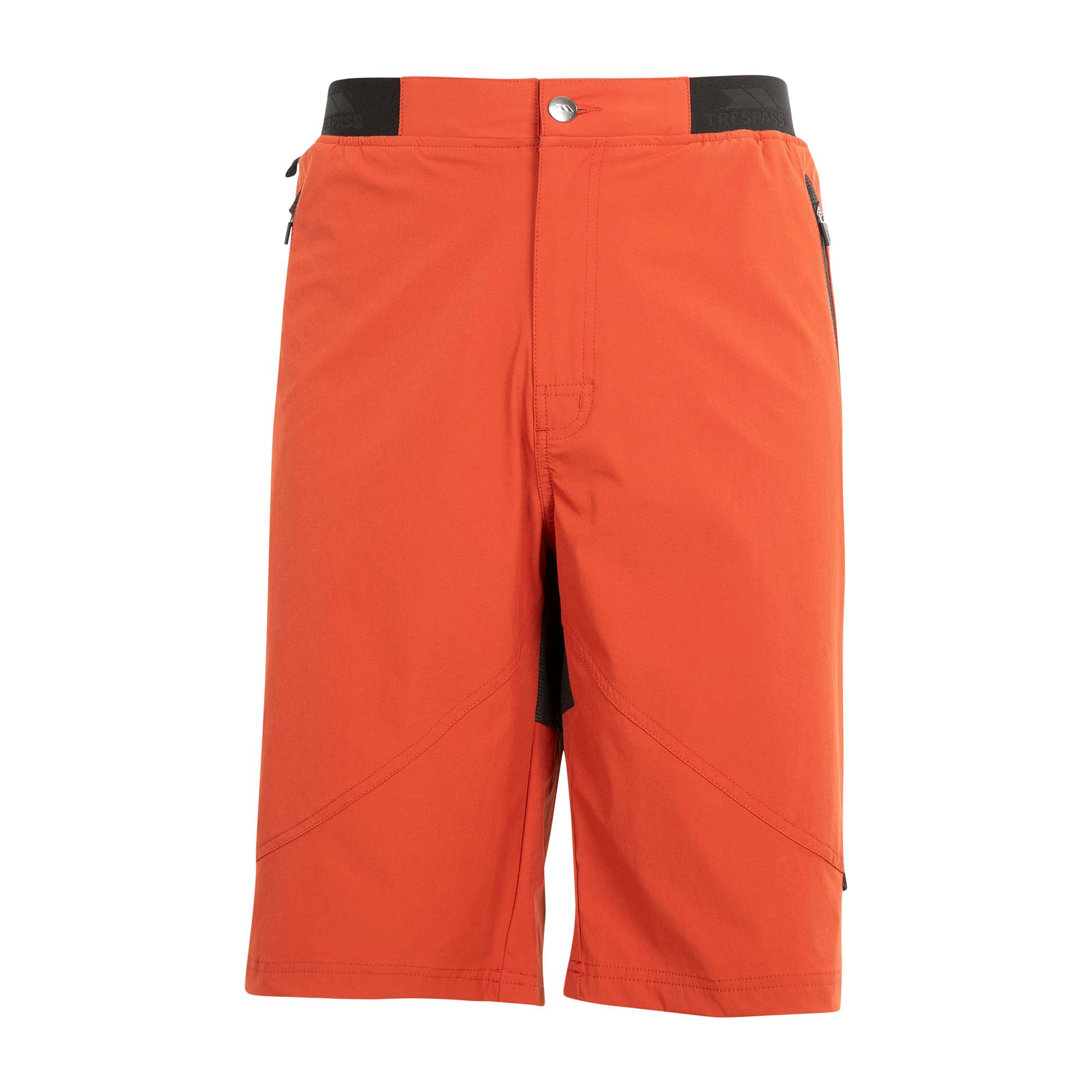 Trespass Men's Hainford Shorts - Salsa - S - Salsa - 90% Polyamide/10% Elastane