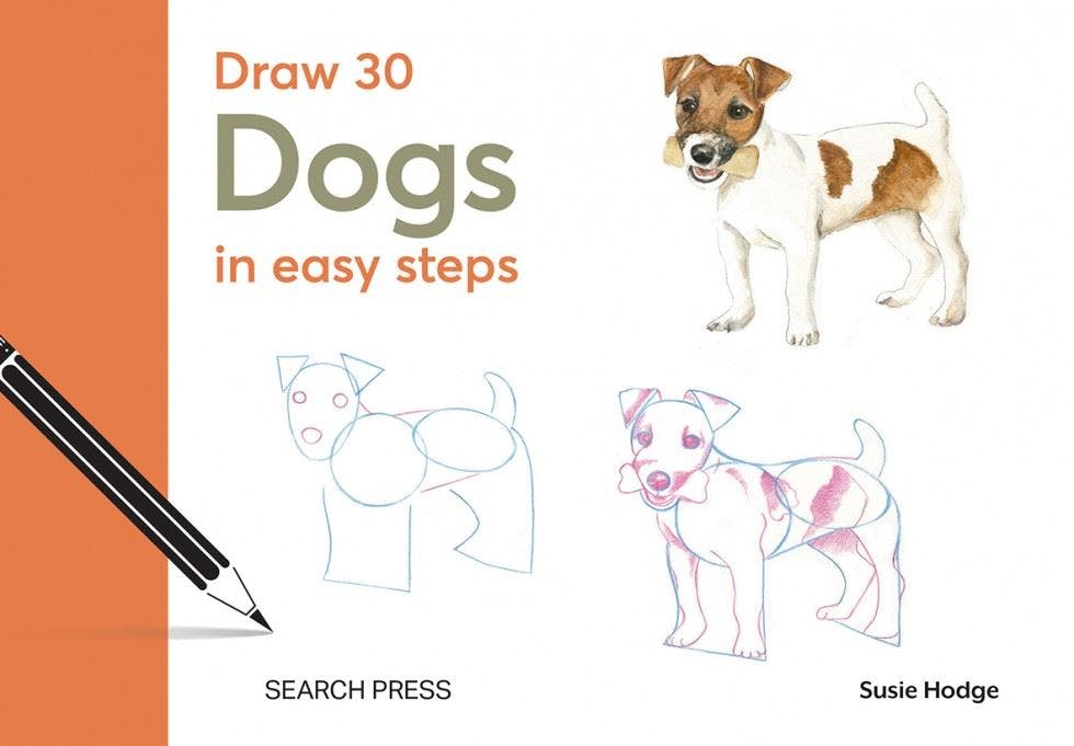 Draw 30: Dogs: in easy steps - Image 7