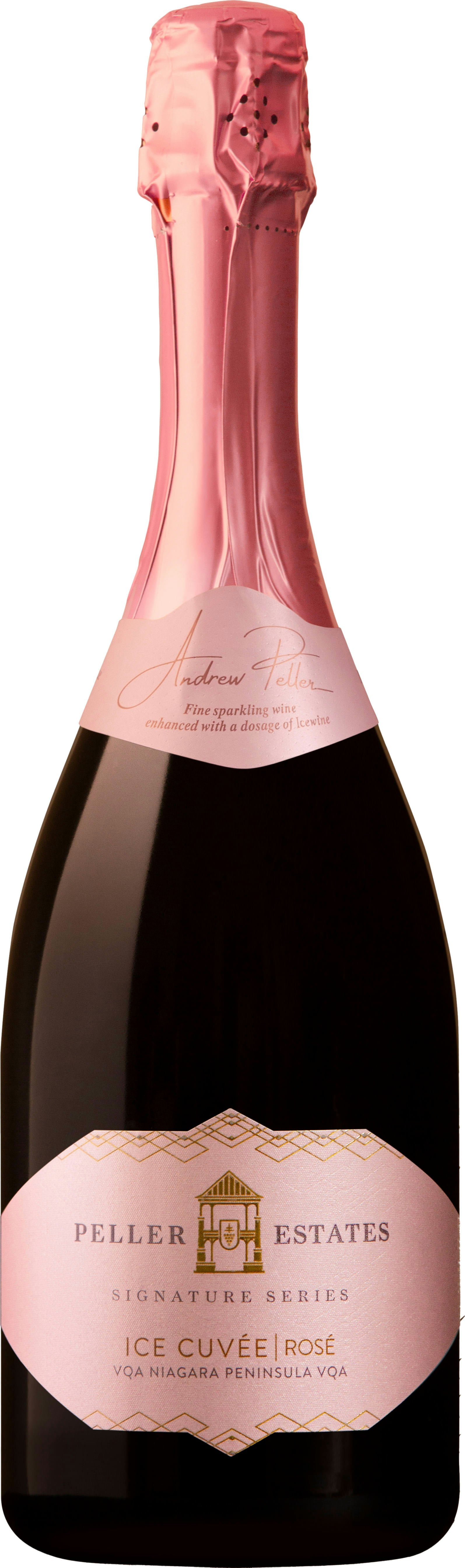 Various Wine Peach/Red Peller Family Estates Ice Cuvee Rose 75Cl Nv - Pack Of 6