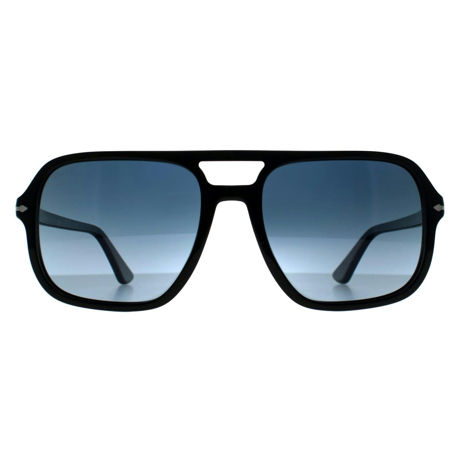 Persol Black/Blue Sunglasses Po3328s 95/S3 Gradient
