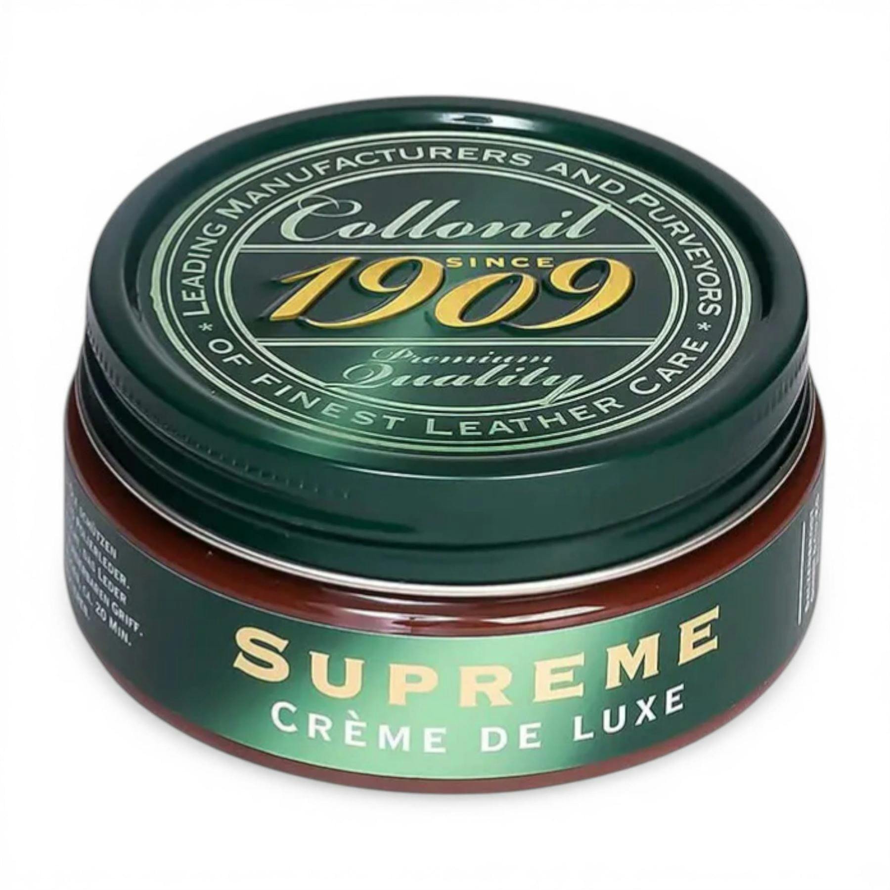 Collonil Burgundy 1909 Supreme Crème De Luxe 100 Ml Leather Conditioner Polish - 100 Ml