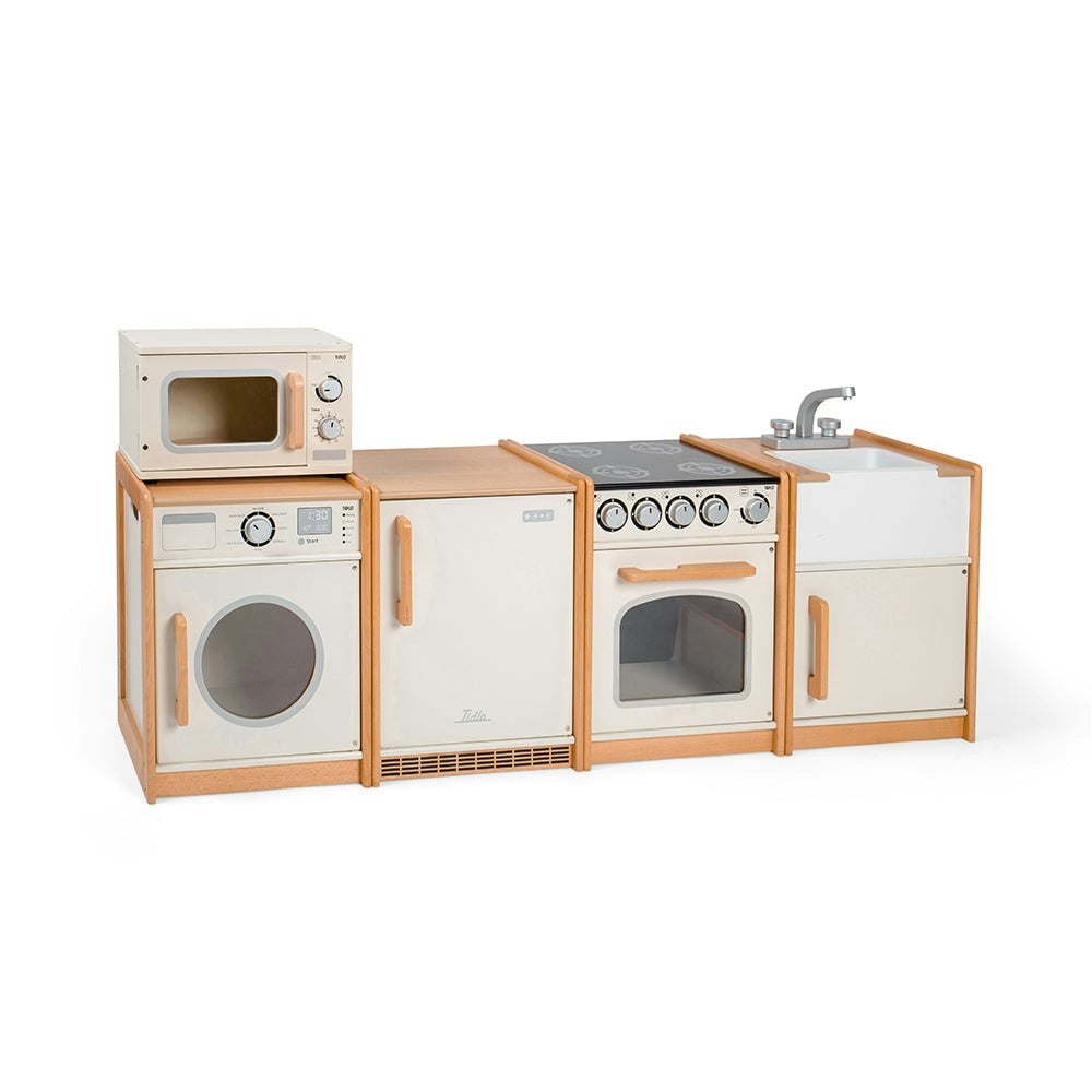 Tidlo White Play Kitchen Bundle - Image 3